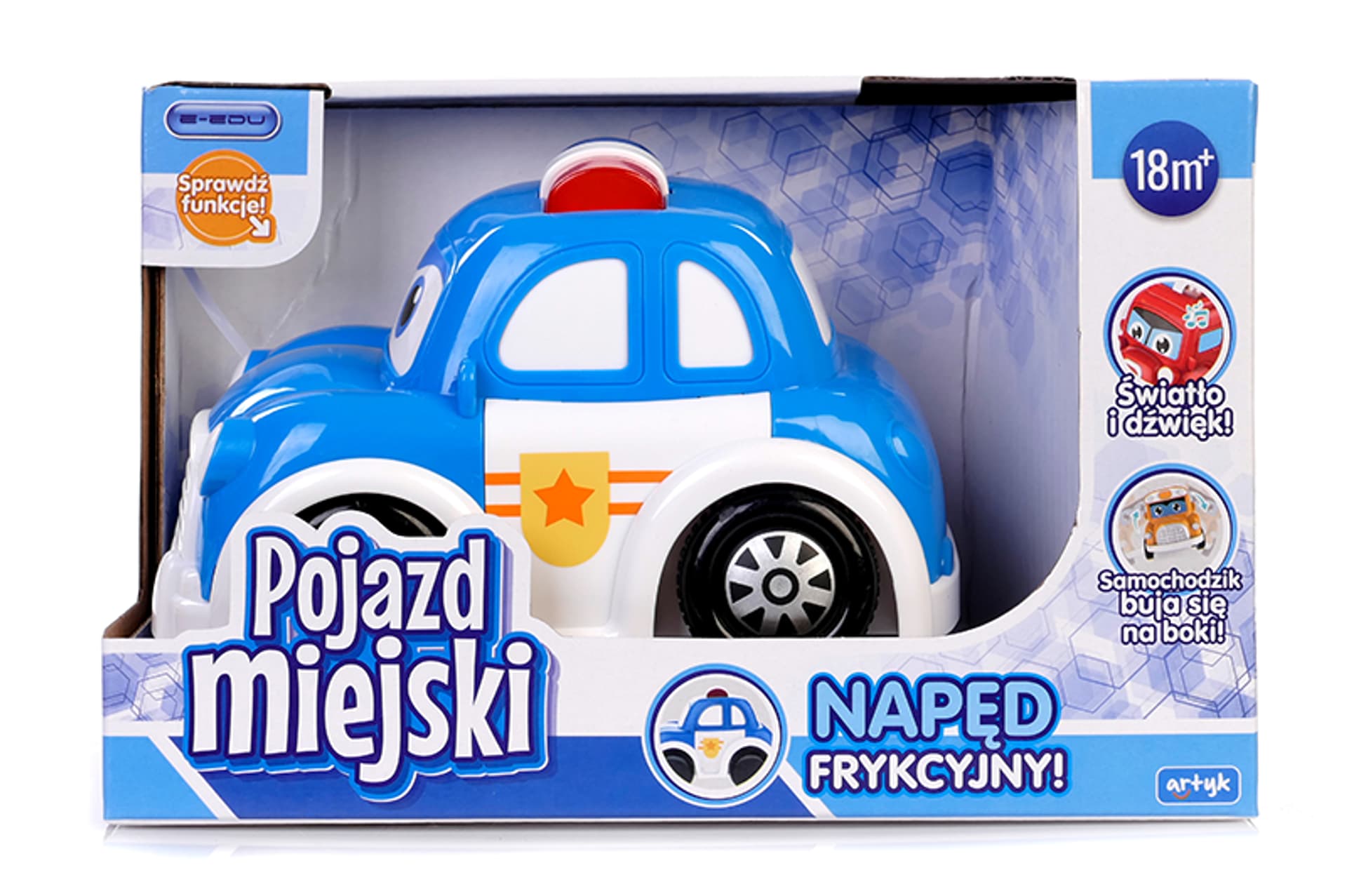 

POJAZD MIEJSKI E-EDU POLICJA