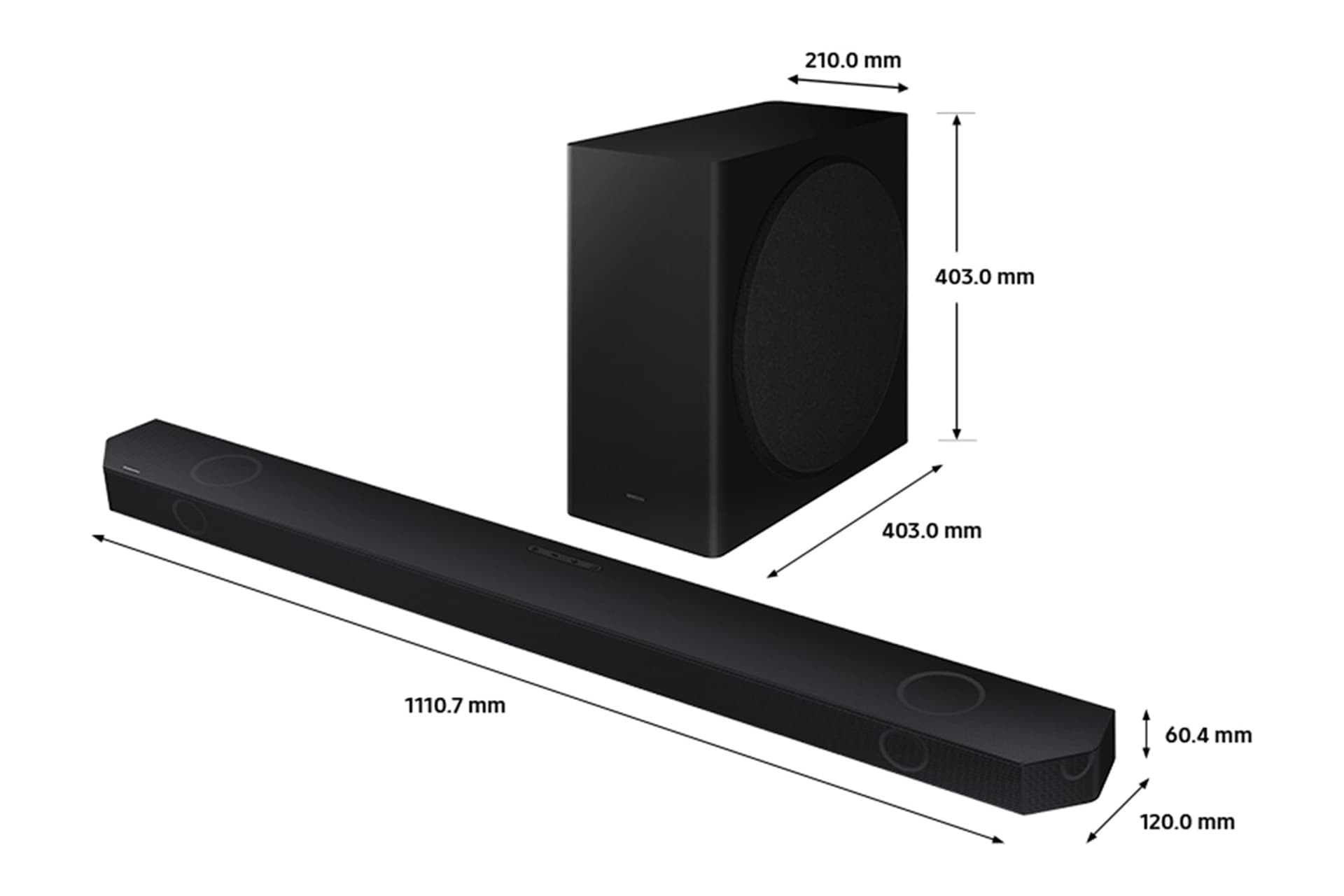 

Soundbar SAMSUNG HW-Q800C/EN
