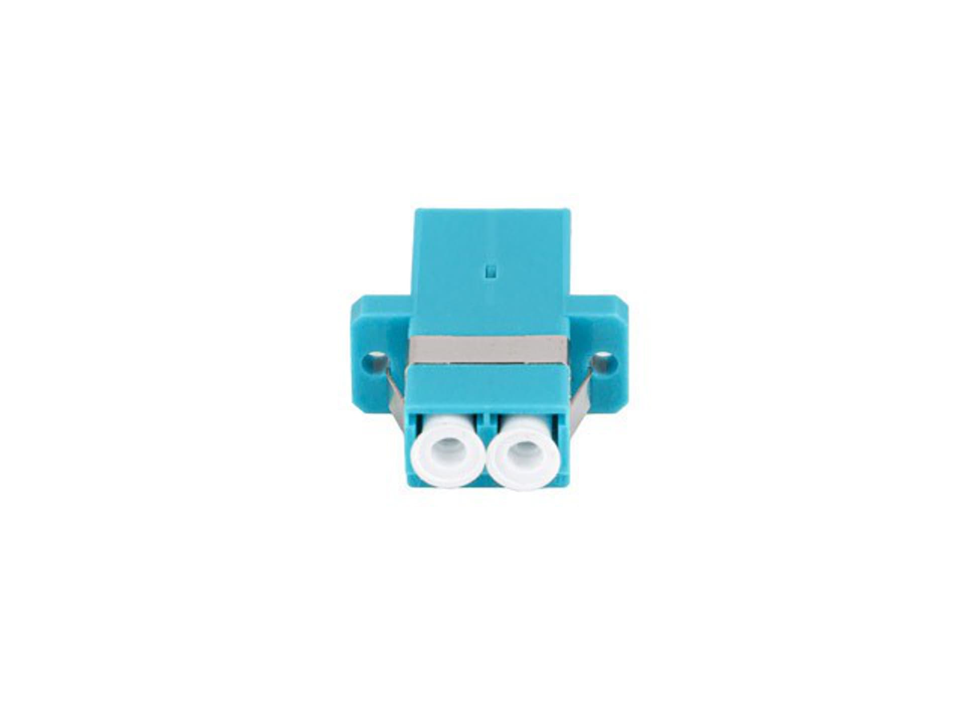 

Adapter światłowodowy MM LC/UPC duplex OM3