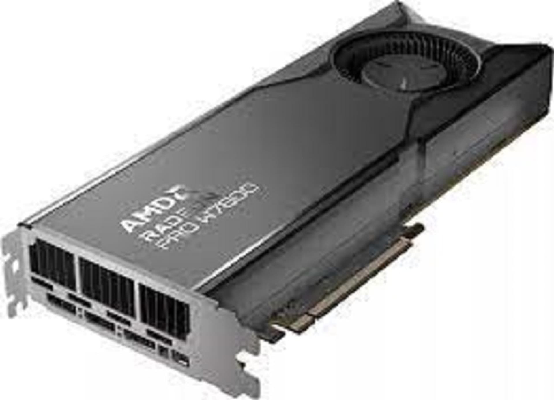 

Karta graficzna AMD Radeon Pro W7800 32GB GDDR6 with ECC, 3x DisplayPort 2.1 , 1x Mini-DisplayPort 2.1, 260W, PCI Gen4 x16