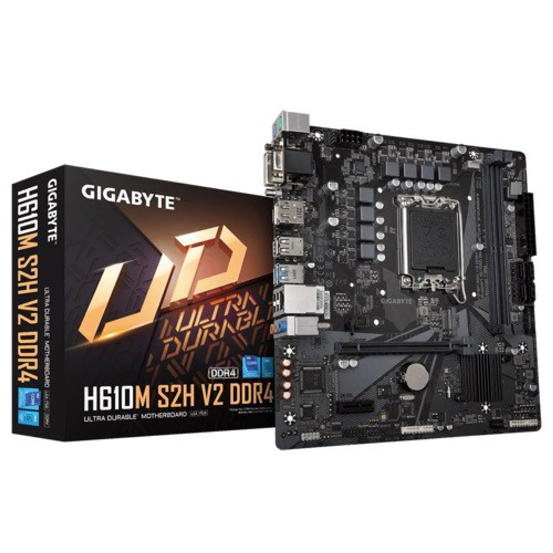 

Płyta główna GIGABYTE H610M S2H V2 DDR4 LGA1700 microATX