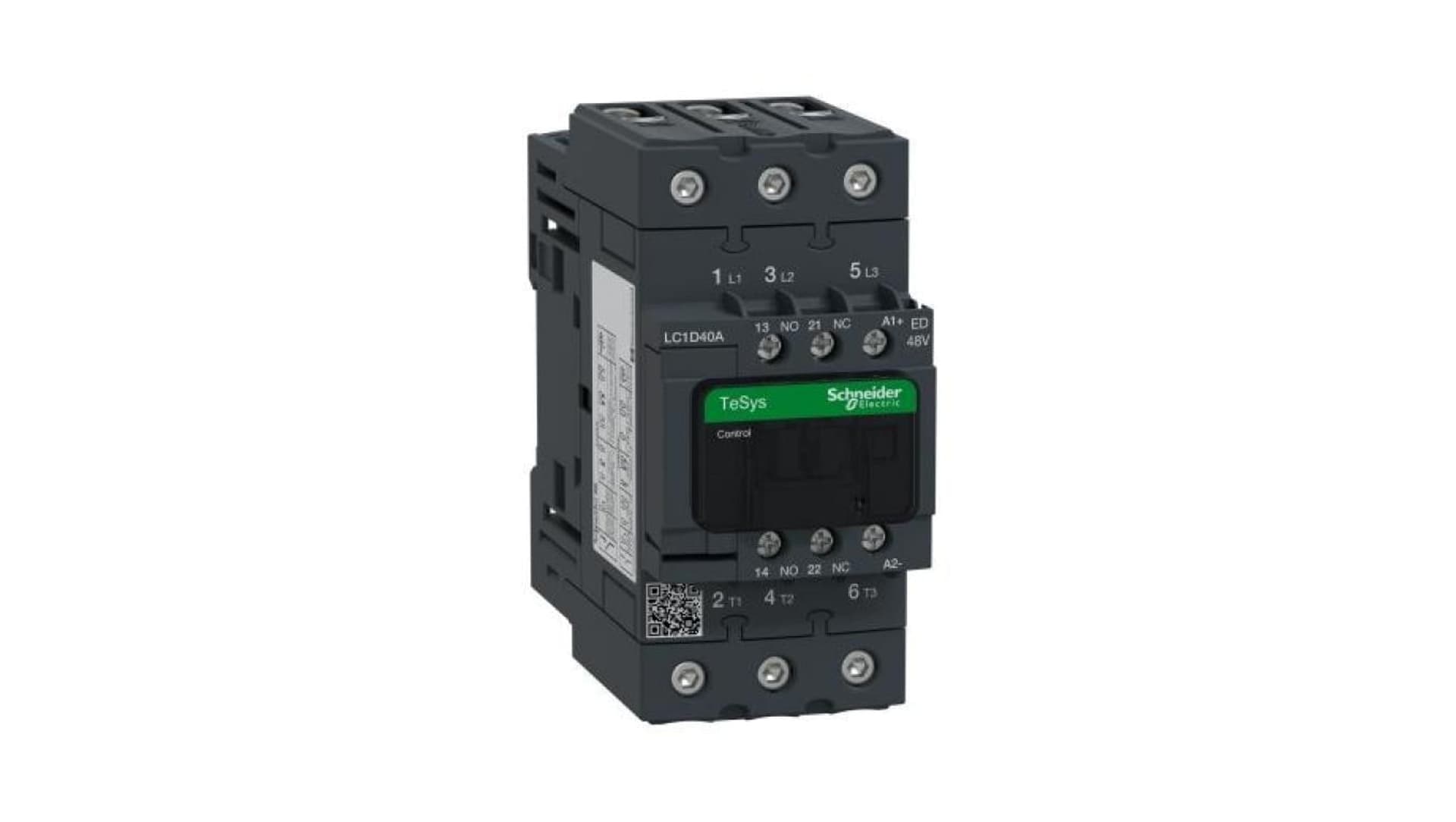 

TeSys Deca Stycznik mocy 40A 3P 48V DC 1Z 1R (EVK) LC1D40AED, Evk) lc1d40ae