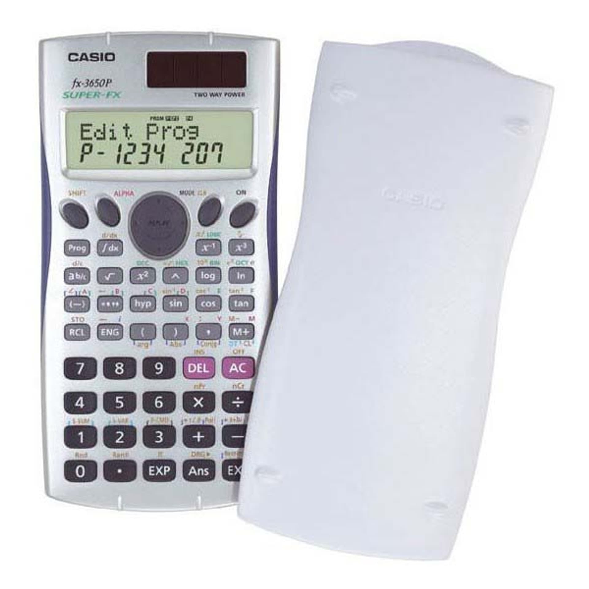 

Casio Kalkulator FX 3650 P, biała, programowanie funkcji, dwuwierszowy 12 i 10 znaków