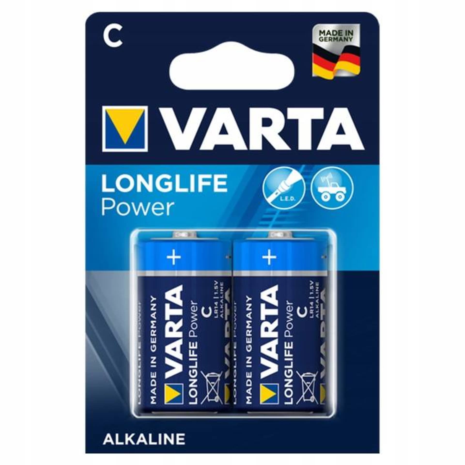 

BATERIE VARTA LR14 HIGH ENERGY 2szt blister (4914) ALKALAINE, 4914) alkalain
