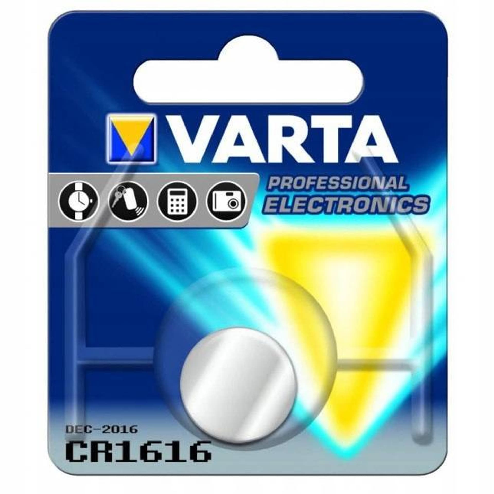 

Bateria litowa CR1616 55mAh 3V ELECTRONICS