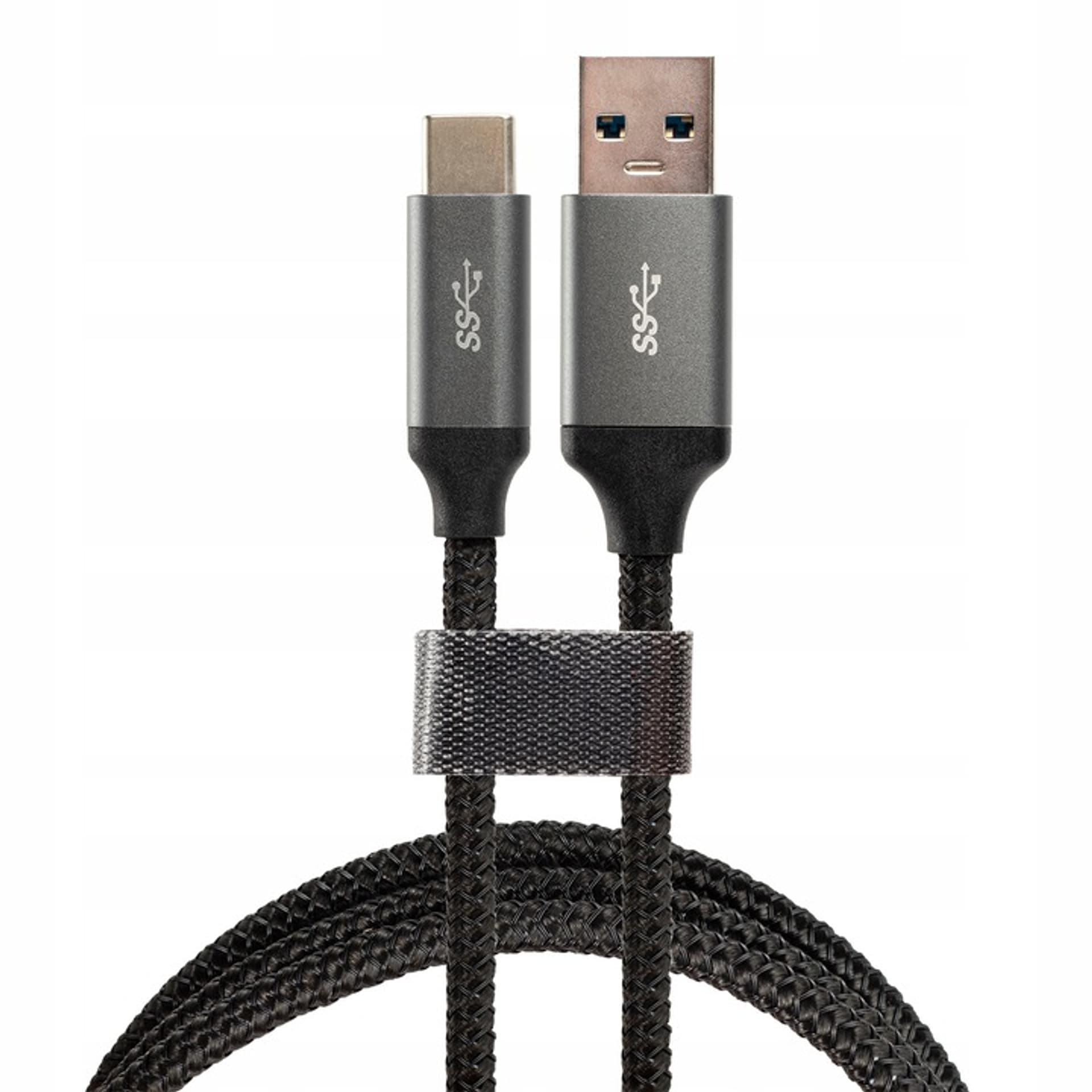 

WYTRZYMAŁY SZYBKI KABEL USB-C 3A 1m METALOWY WTYK