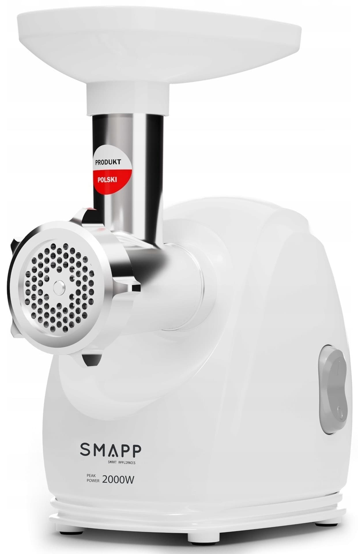 

MASZYNKA DO MIELENIA MIĘSA SMAPP 489.8 BIAŁA 2000W