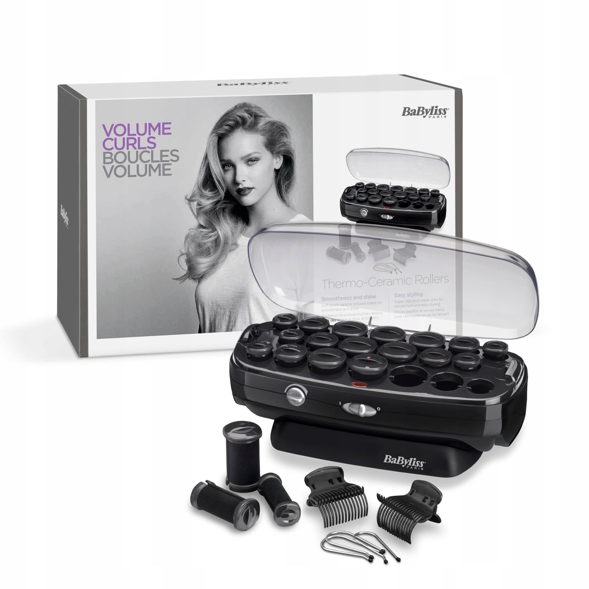 

TERMOLOKI BABYLISS RS035E WAŁKI DO WŁOSÓW