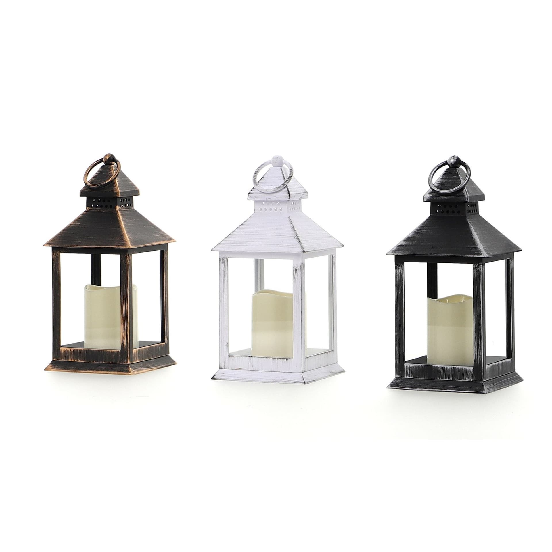 

latarnia plastikowa led h=23,5cm