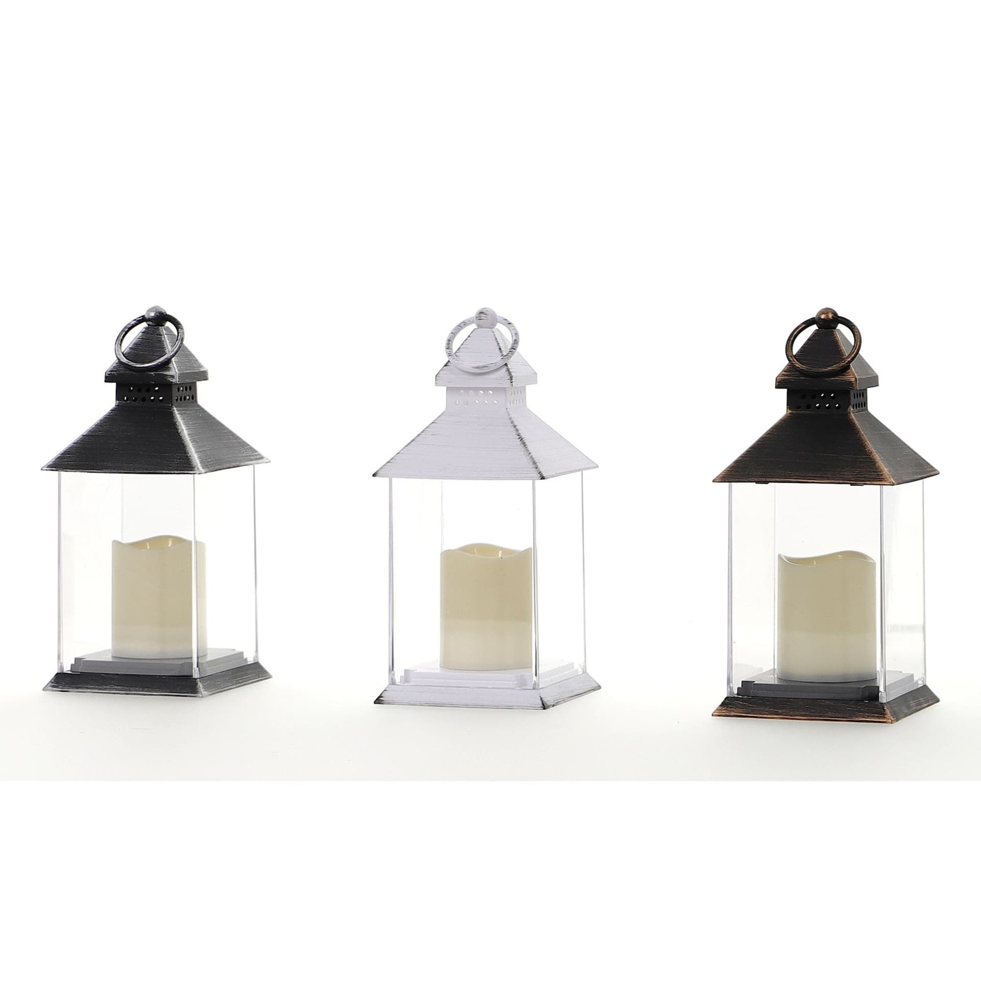 

latarnia plastikowa led h=23,5cm