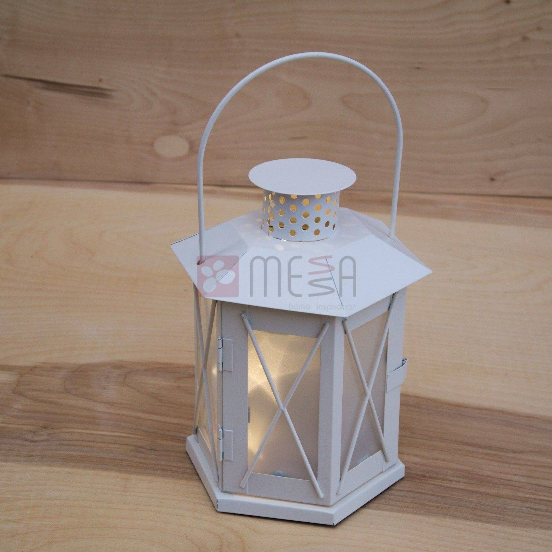 

latarnia metalowa z efektem gwiazdki 3D h=22cm
