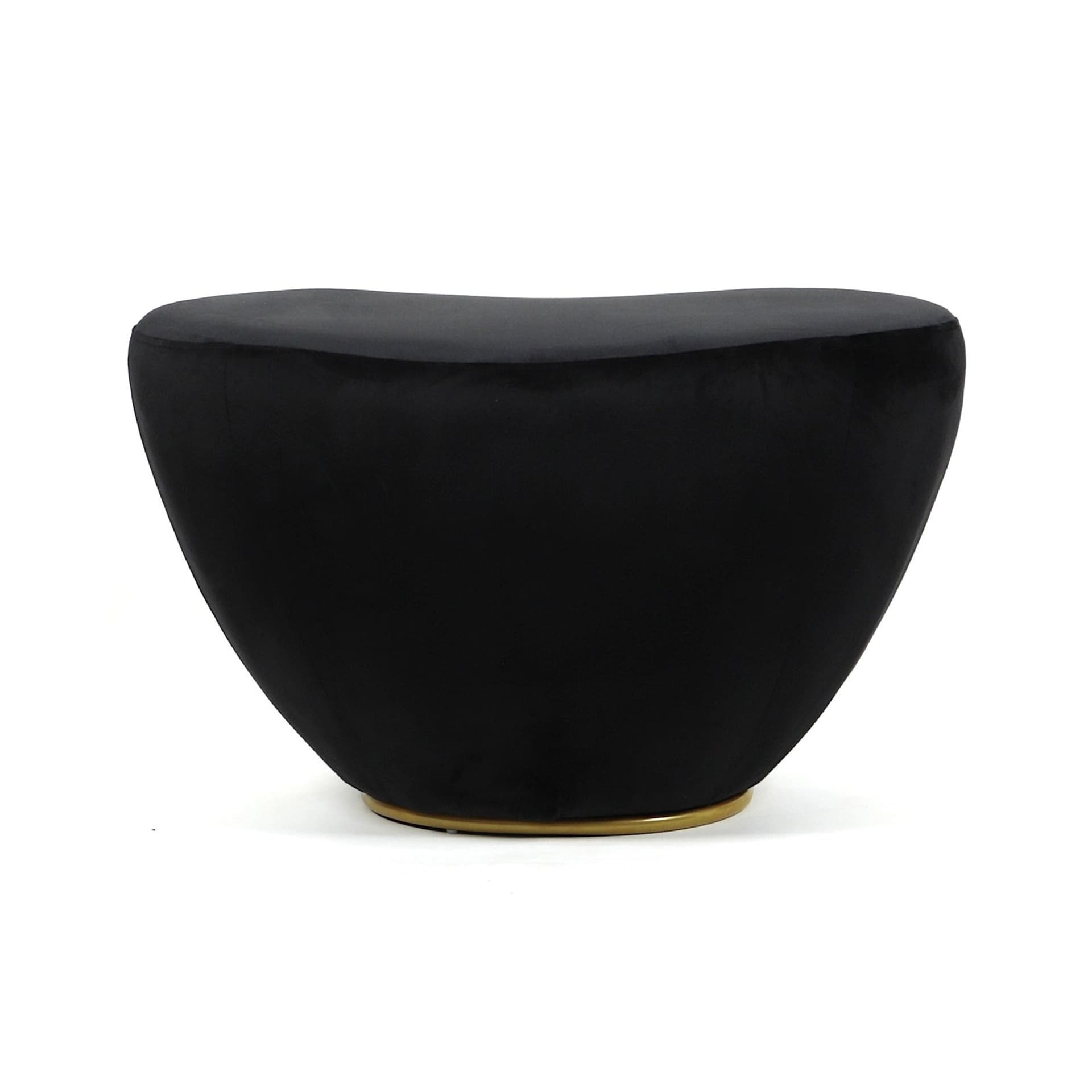 

Pufa Delia czarna 84x55x51cm