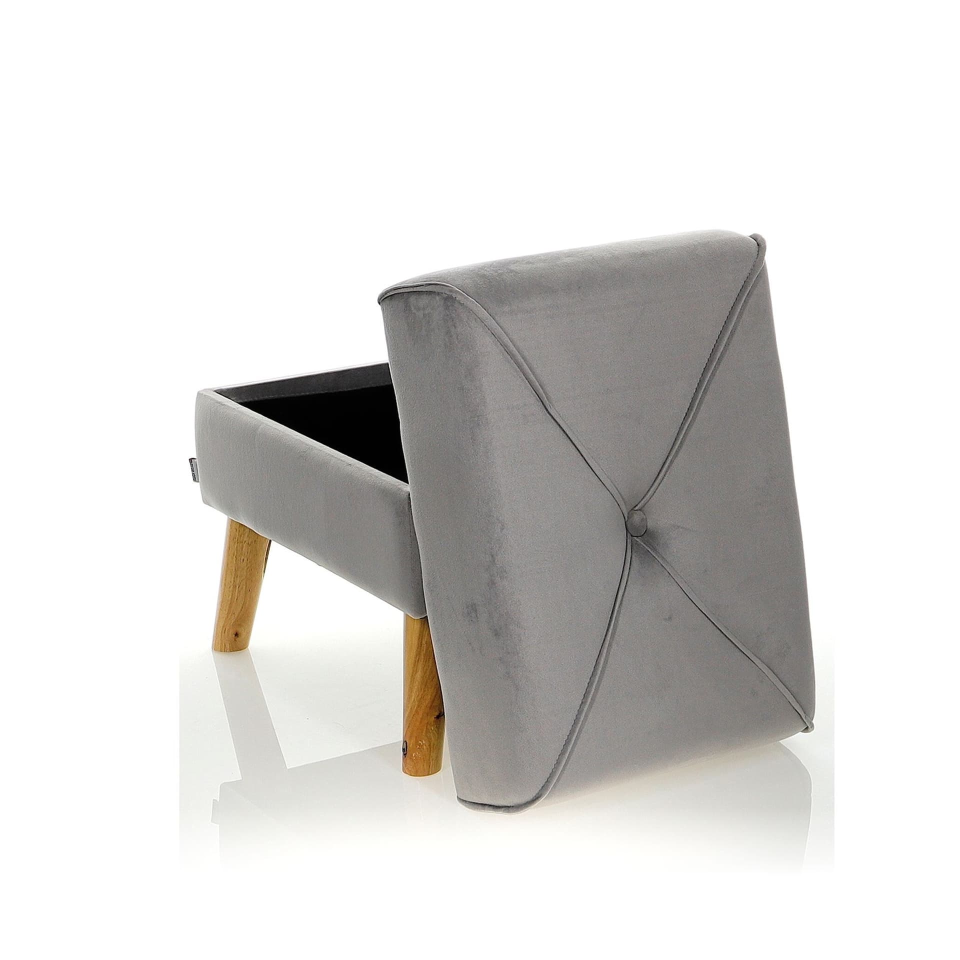 

Pufa Casone - jasnoszara 45x33.5x38cm
