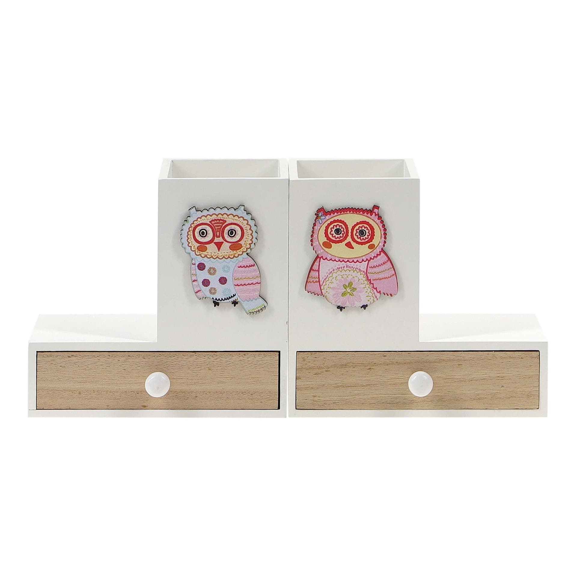 

drewniana podstawska na książki - organizer 36×10×16,5cm