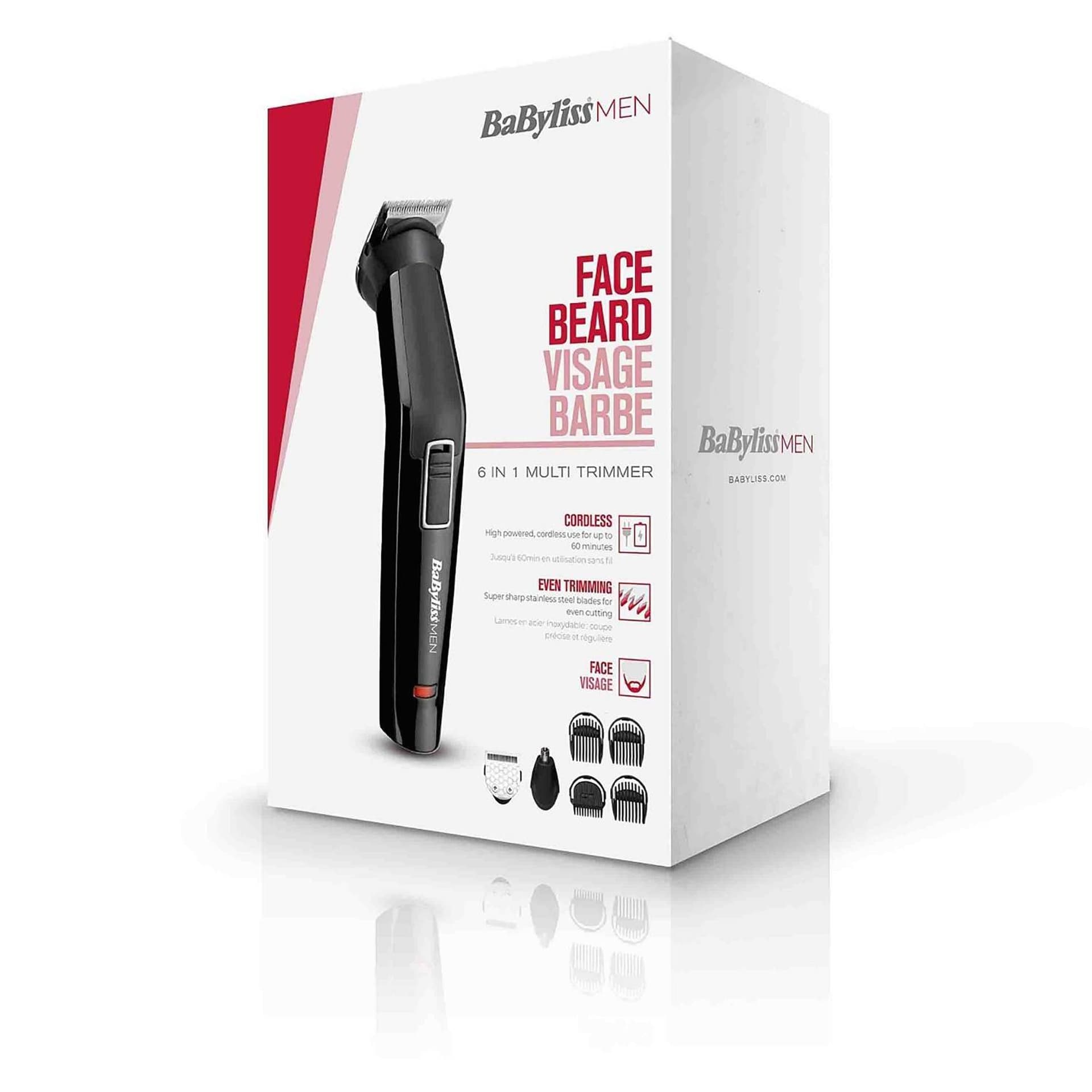 

TRYMER MASZYNKA WIELOFUNKCYJNA MT725E Babyliss 6w1