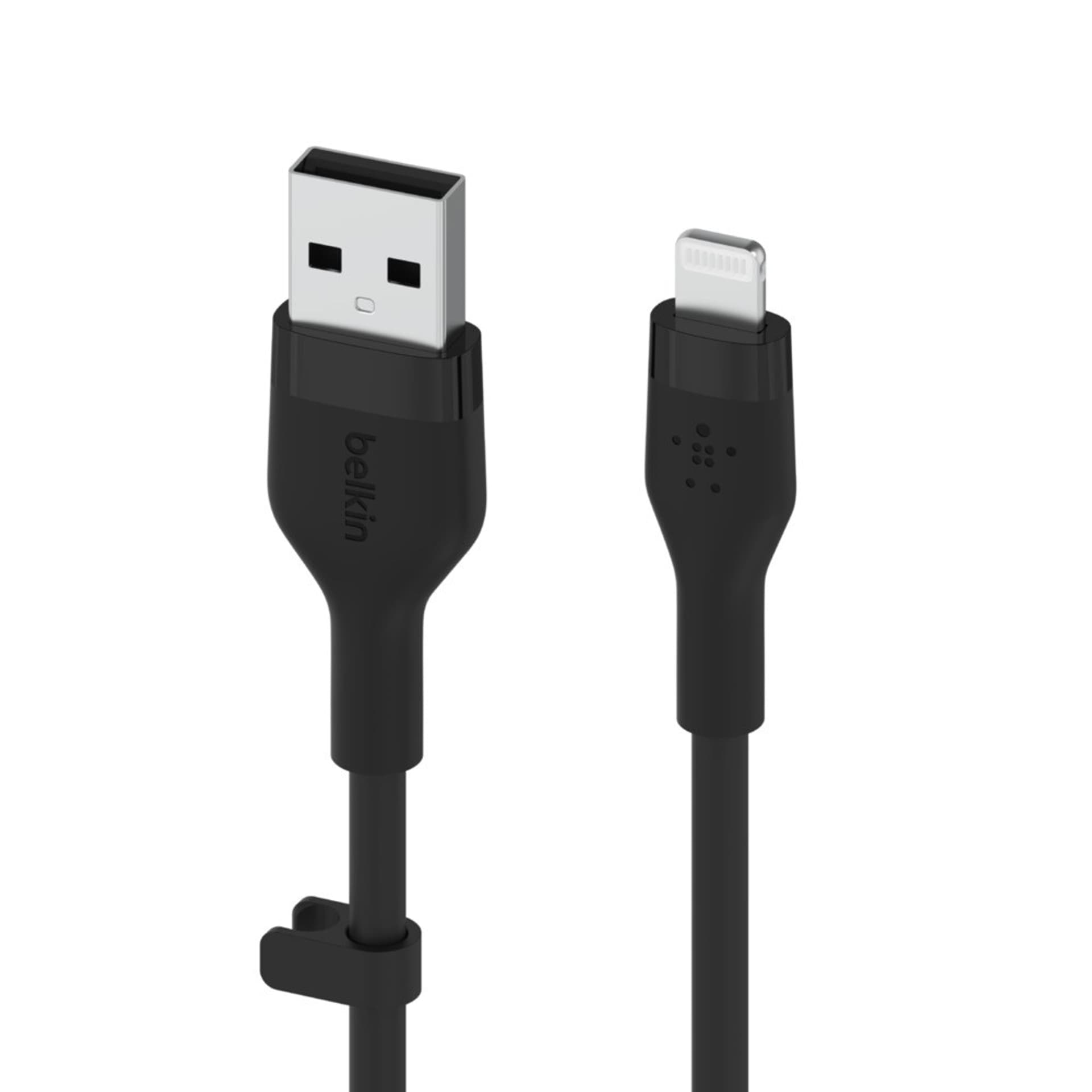 

BELKIN KABEL USB-A - LIGHTNING SILICONE 3M CZARNY