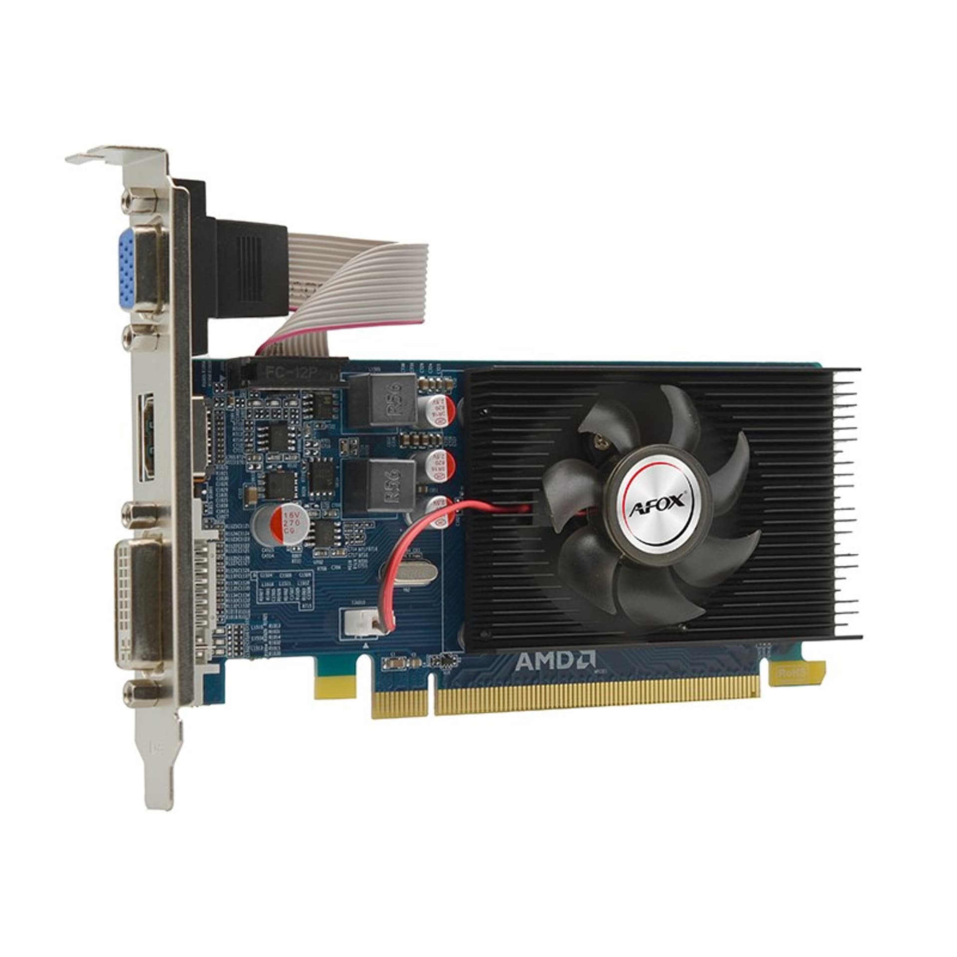 

KARTA GRAFICZNA AFOX R5 230 2GB DDR3 DVI HDMI VGA LP AFR5230-2048D3L5