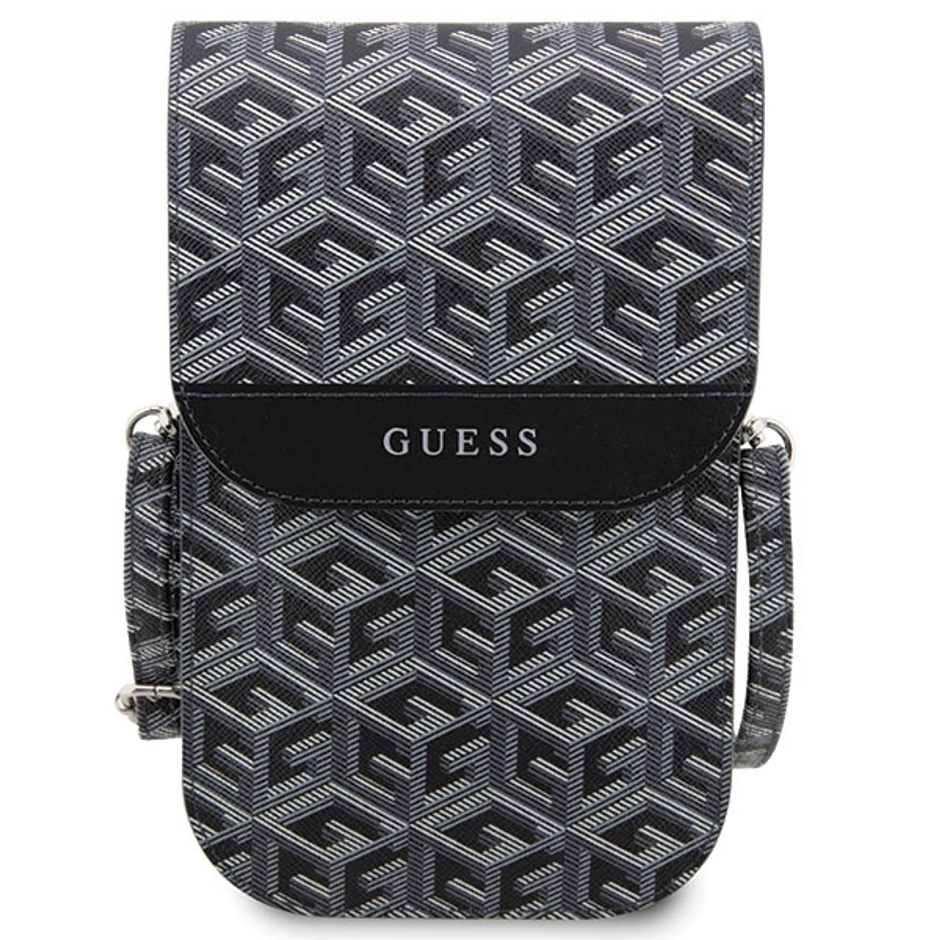 

Guess Torebka GUWBHGCFSEK czarny/black GCube Stripe