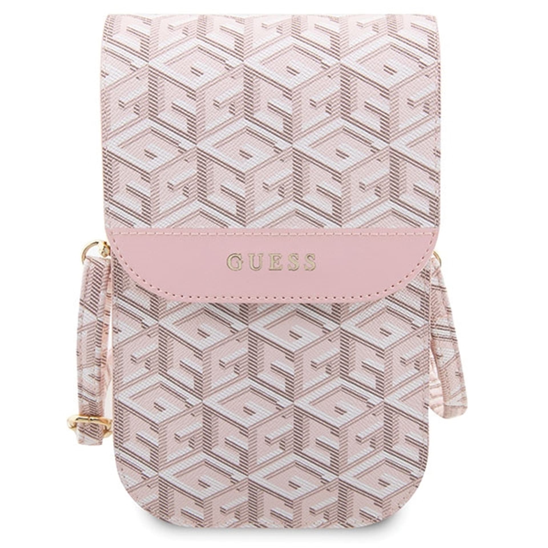 

Guess Torebka GUWBHGCFSEP różowy/pink GCube Stripe