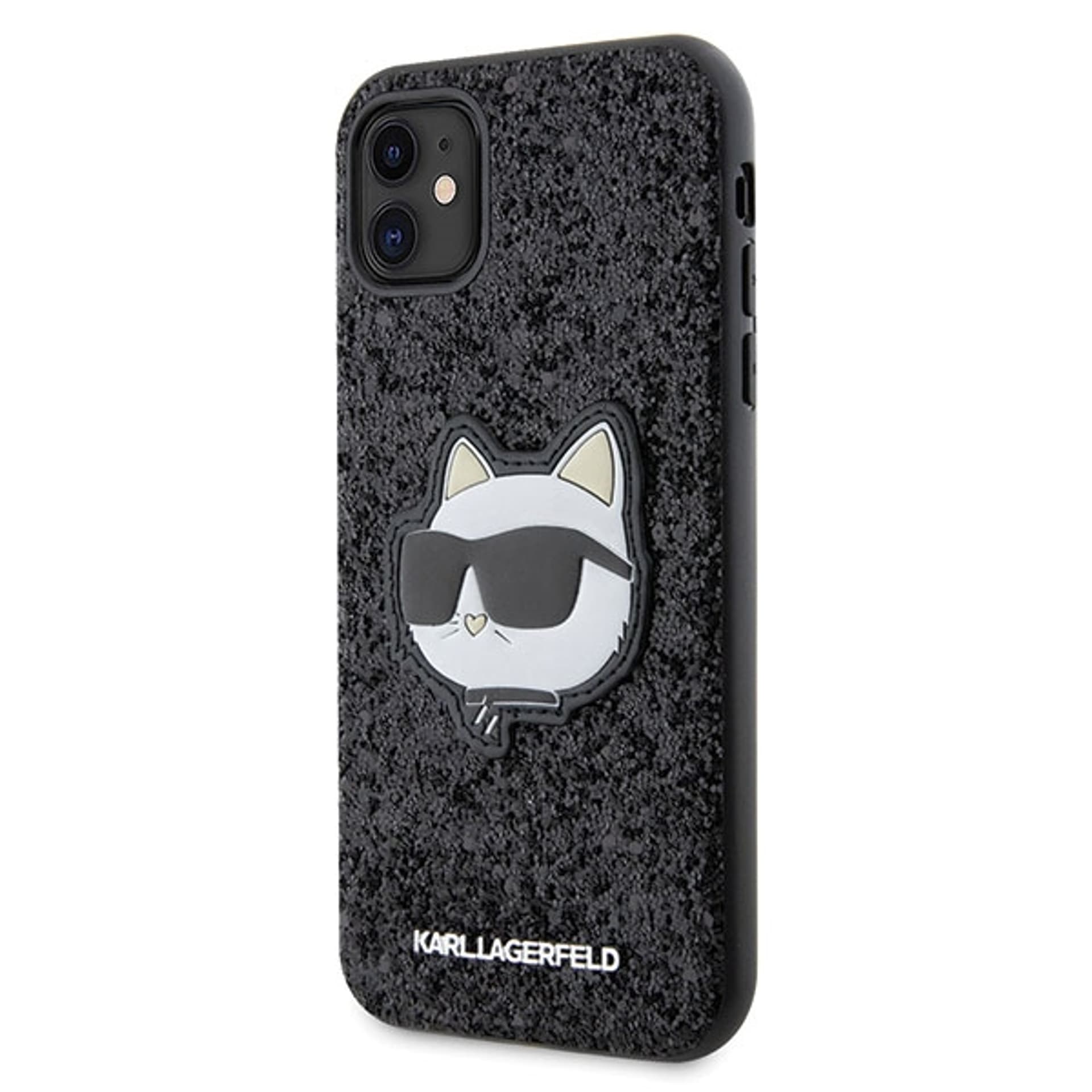 

Karl Lagerfeld KLHCN61G2CPK iPhone 11 / Xr 6.1" czarny/black hardcase Glitter Choupette Patch