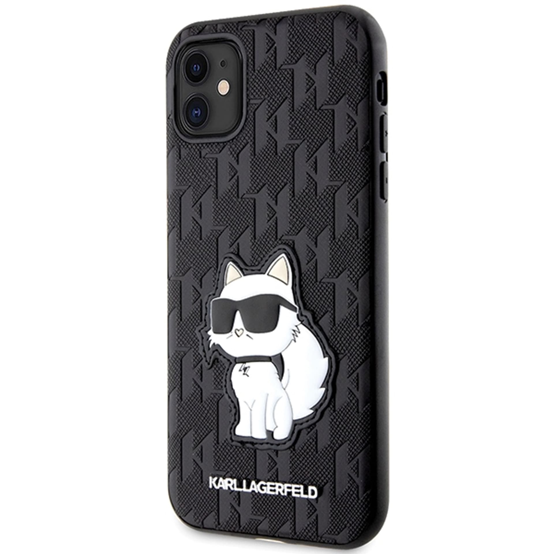 

Karl Lagerfeld KLHCN61SAKHPCK iPhone 11 / Xr 6.1" czarny/black Saffiano Monogram Choupette