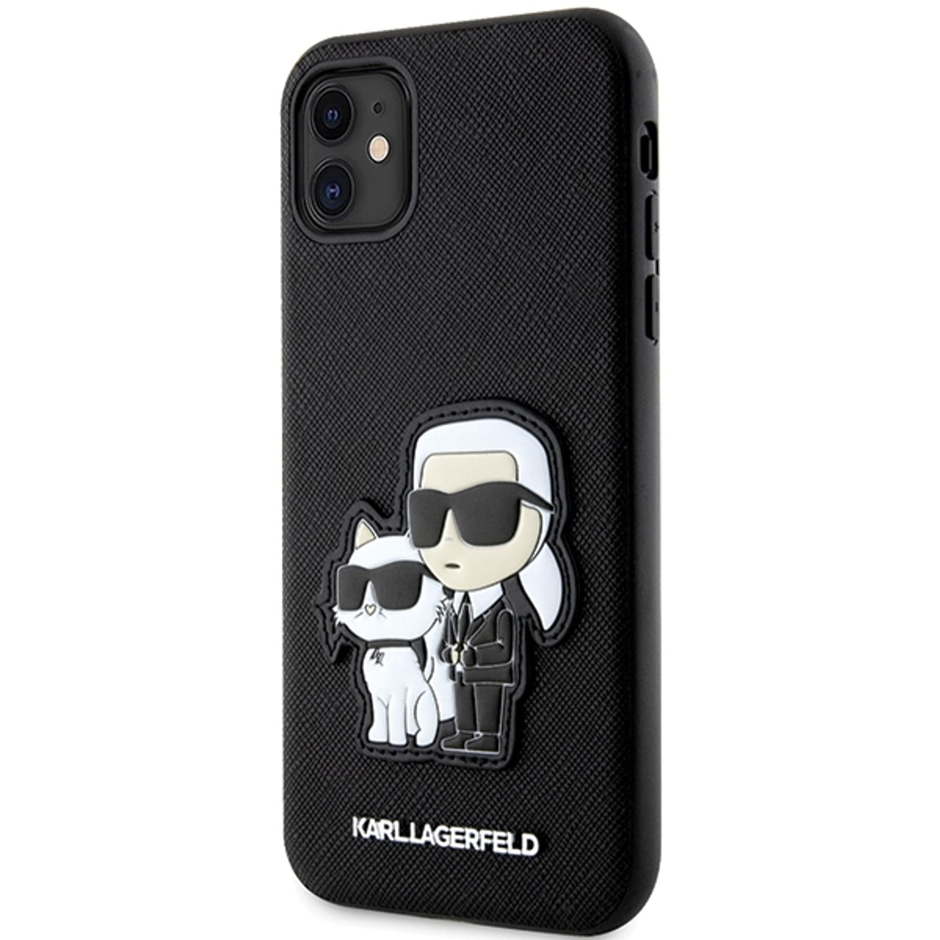 

Karl Lagerfeld KLHCN61SANKCPK iPhone 11 / Xr 6.1" hardcase czarny/black Saffiano Karl & Choupette
