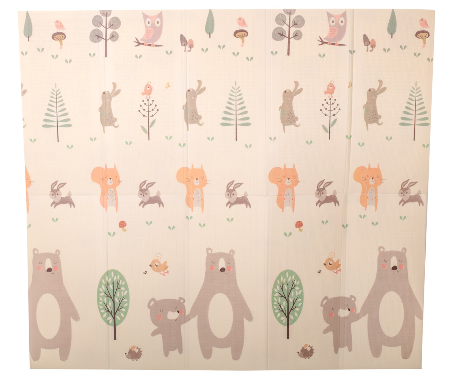 

Mata Edukacyjna składana piankowa dwustronna miasto/las 200 x 180cm x 0,8cm