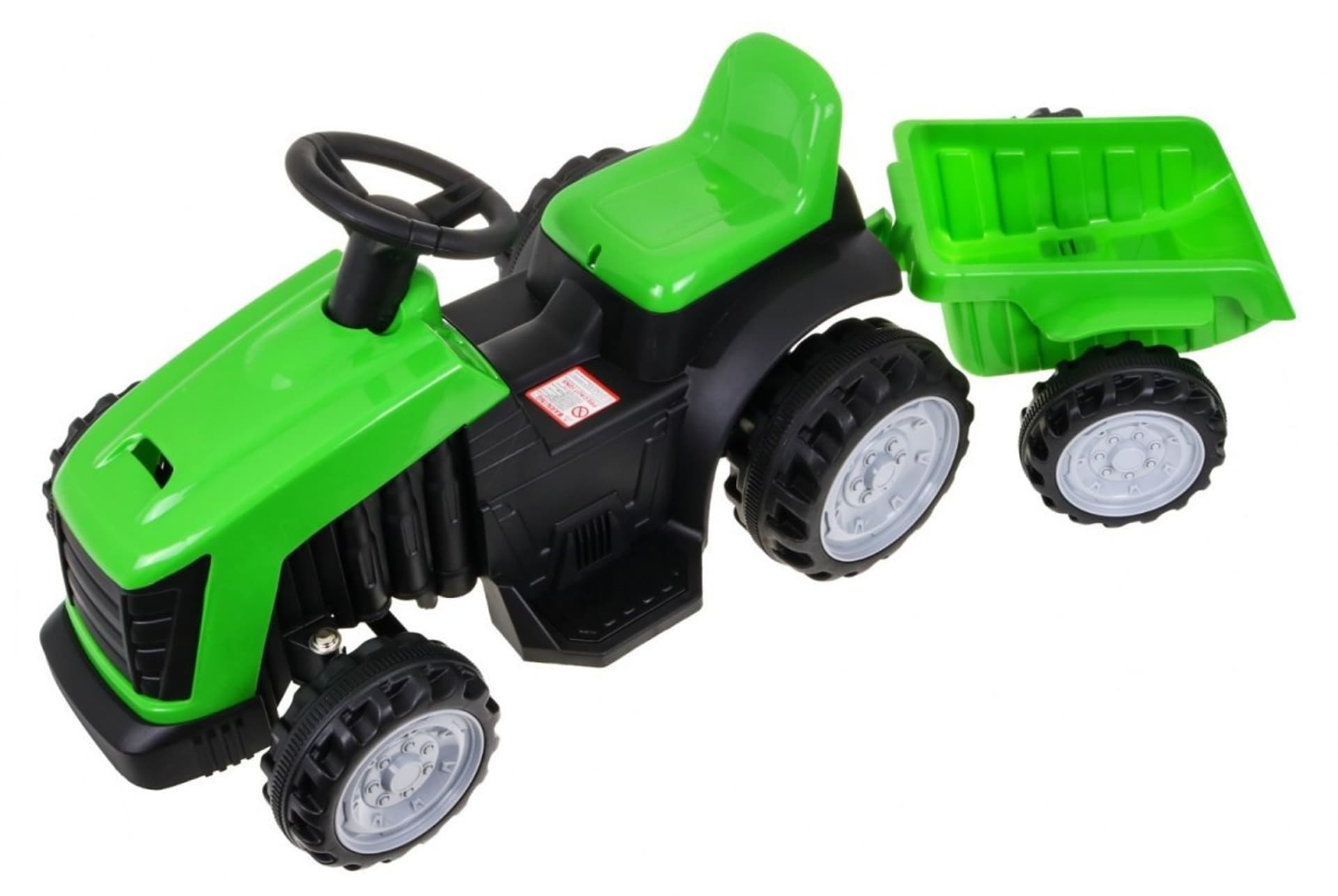 

Traktor z Przyczepą Zielony