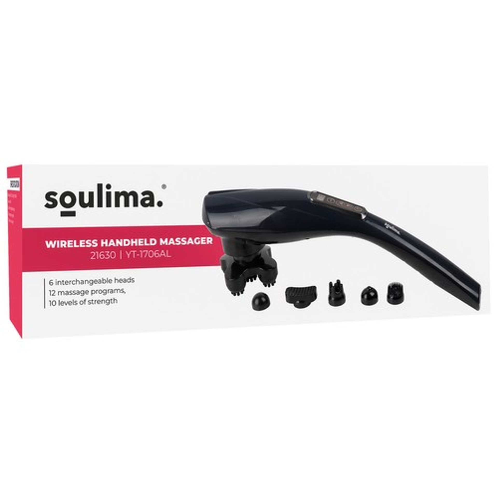 

Masażer ręczny bezprzewodowy Soulima 21630