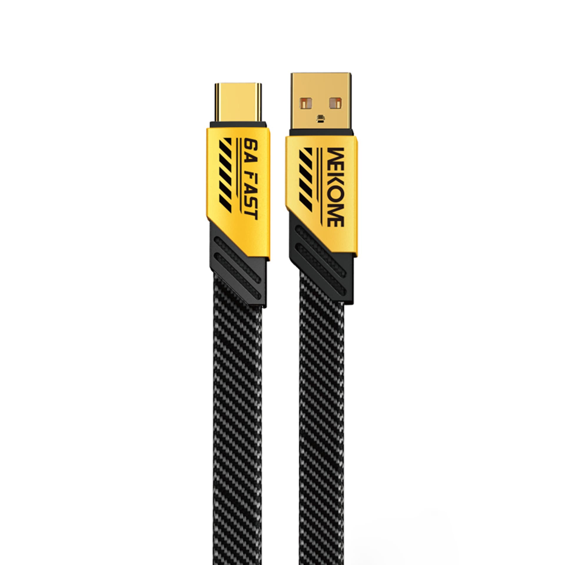 

WEKOME WDC-190 Mecha Series - Kabel połączeniowy USB-A do USB-C Fast Charging 1 m (Żółty)