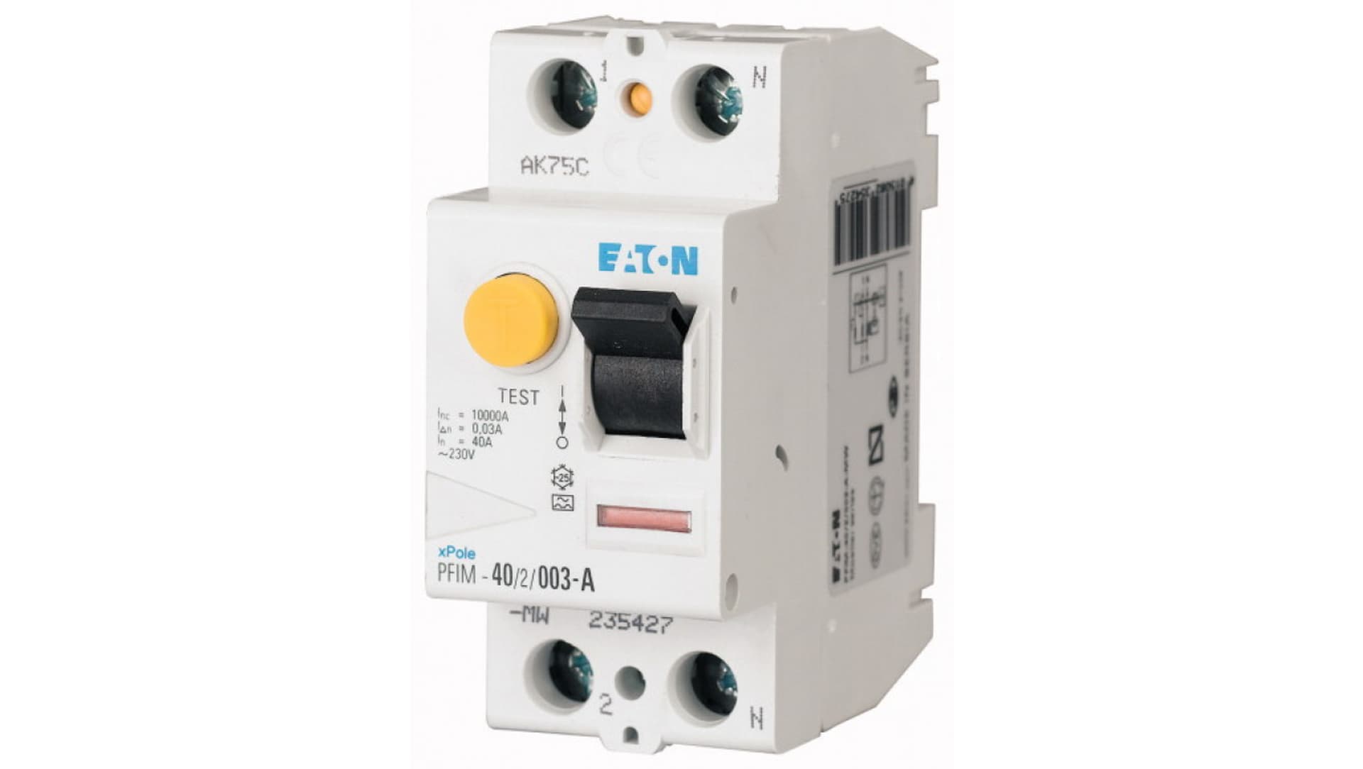 

Wyłącznik różnicowoprądowy 2P 25A 0,03A typ AC/G PFIM-25/2/003-G-MW 235449