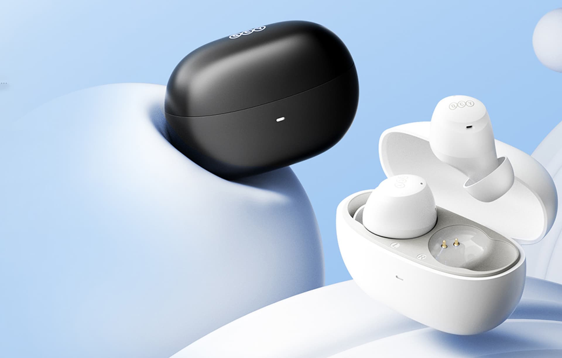 

Słuchawki TWS QCY HT07 ANC (czarne)