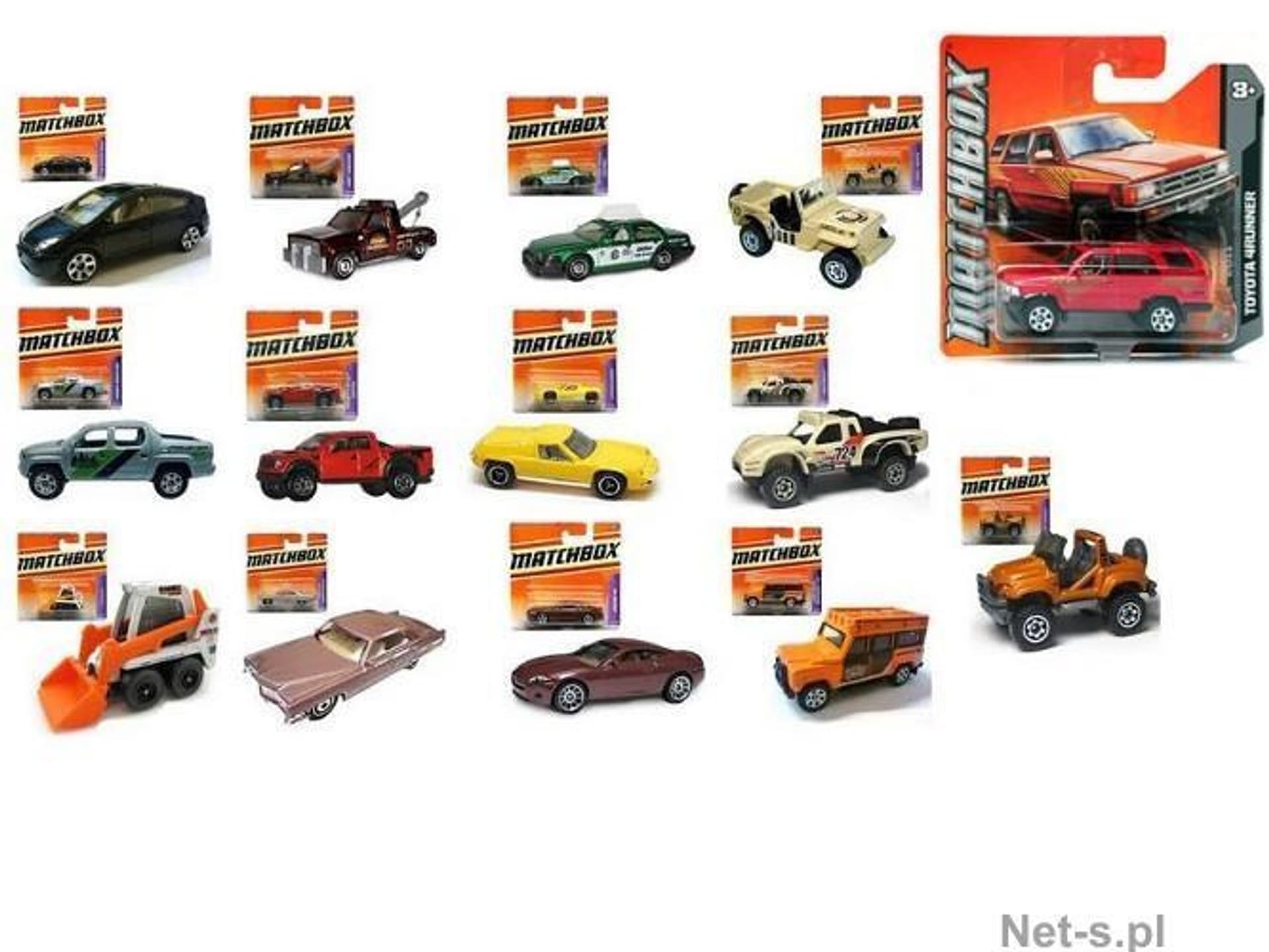 

Matchbox Samochodziki małe, różne rodzaje