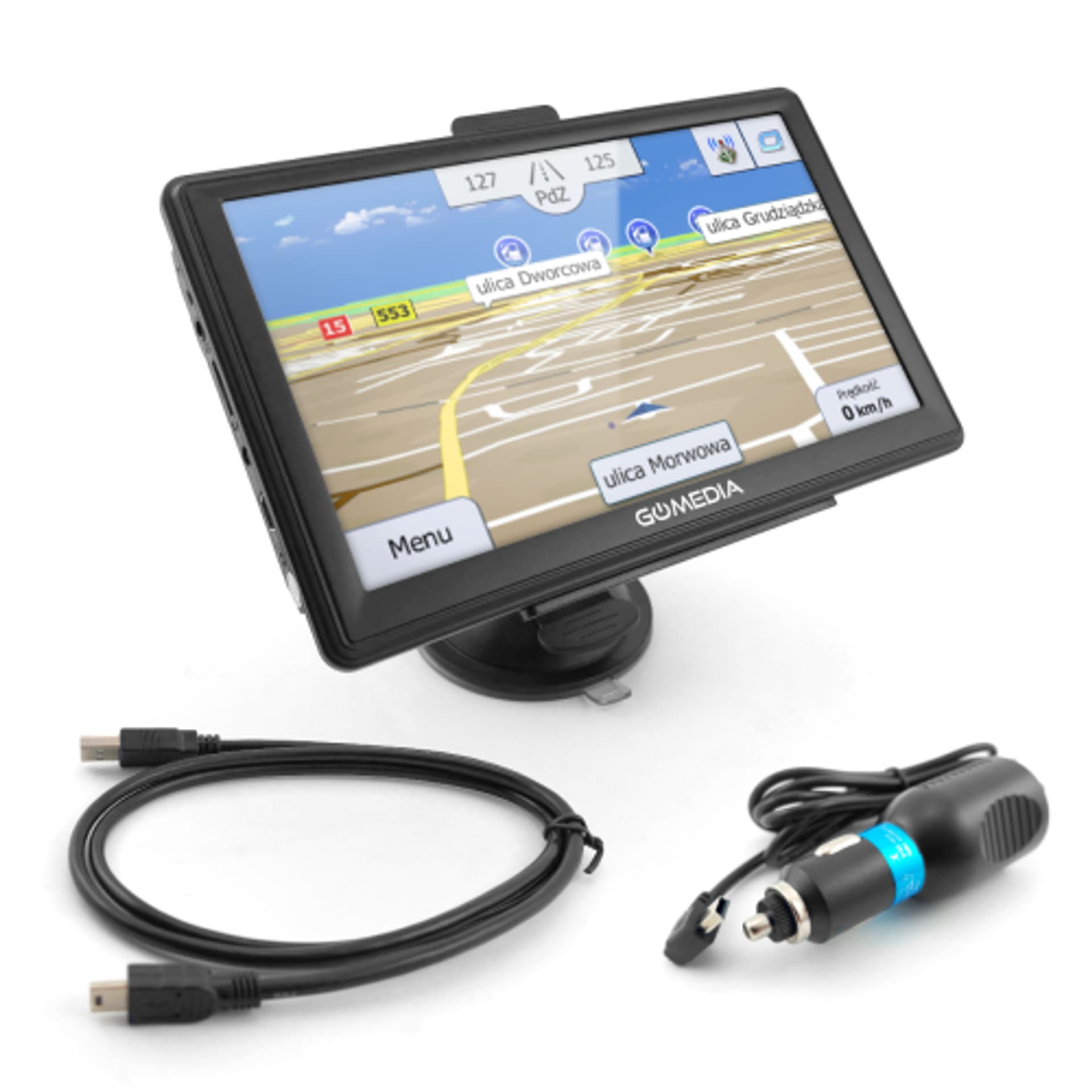 

Nawigacja GoMedia 7010 7" 256MB