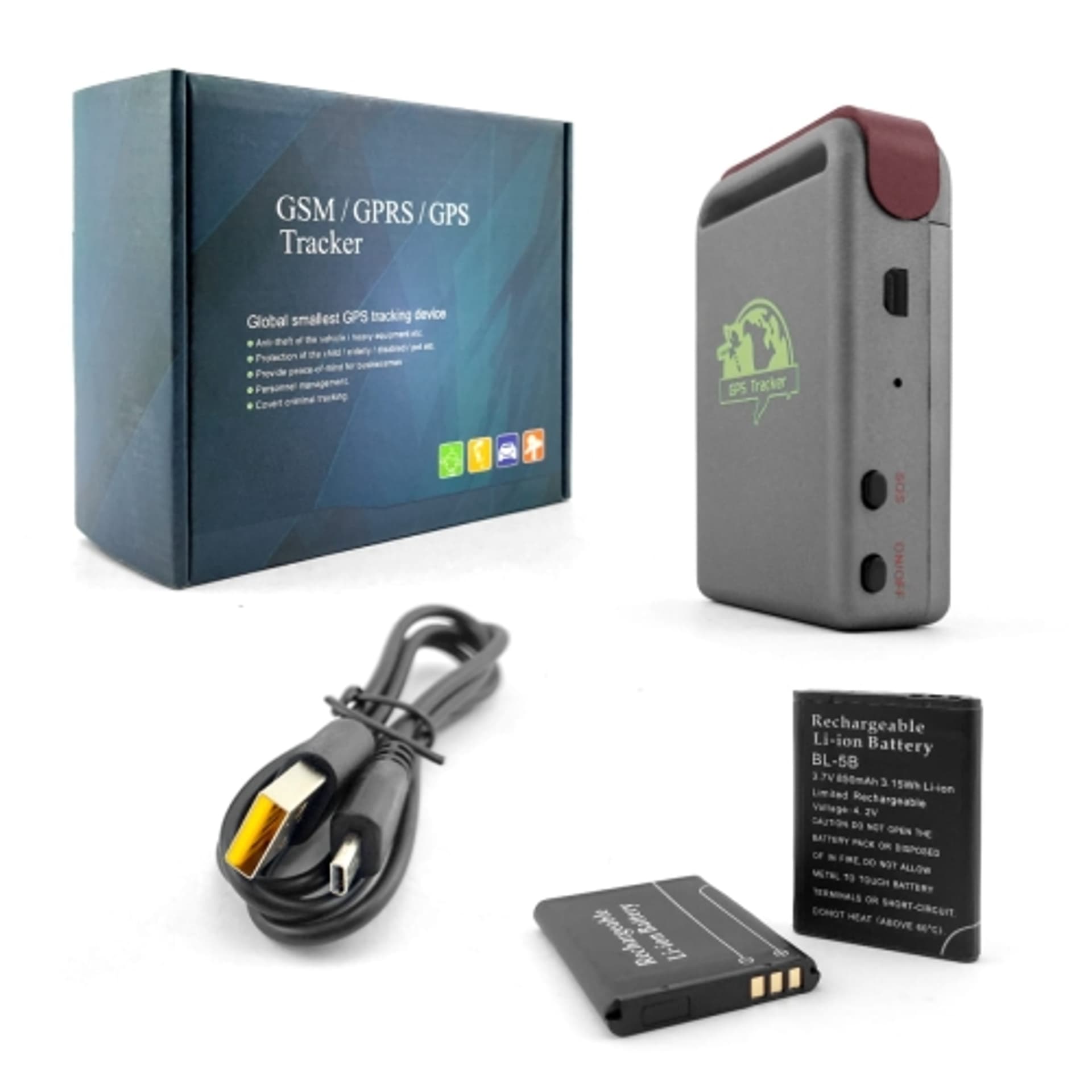 

Lokalizator Tracker GPS TK-102B Deaoke 850 mAh