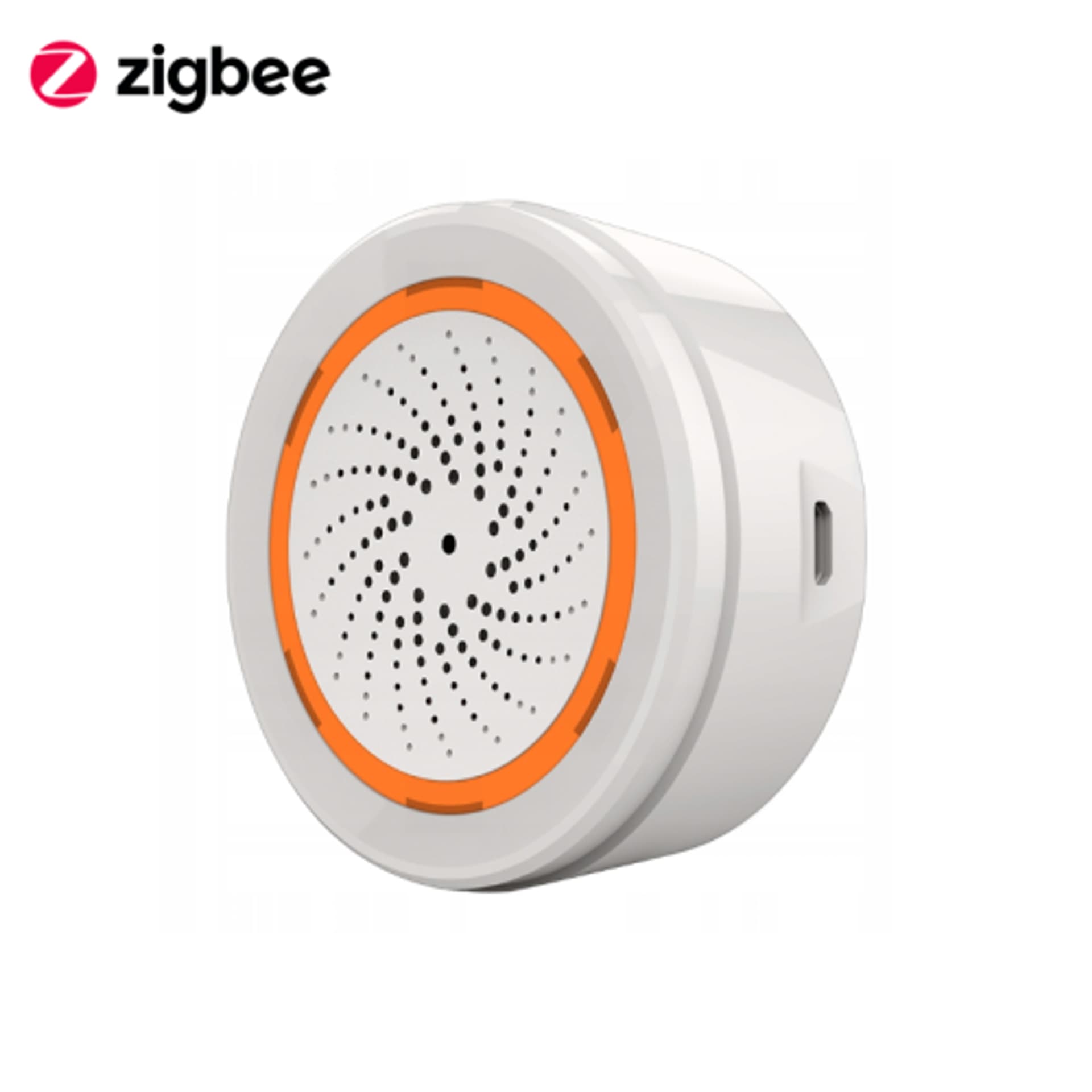 

Syrena Alarmowa ZigBee z Czujnikiem Temperatury i Wilgotności