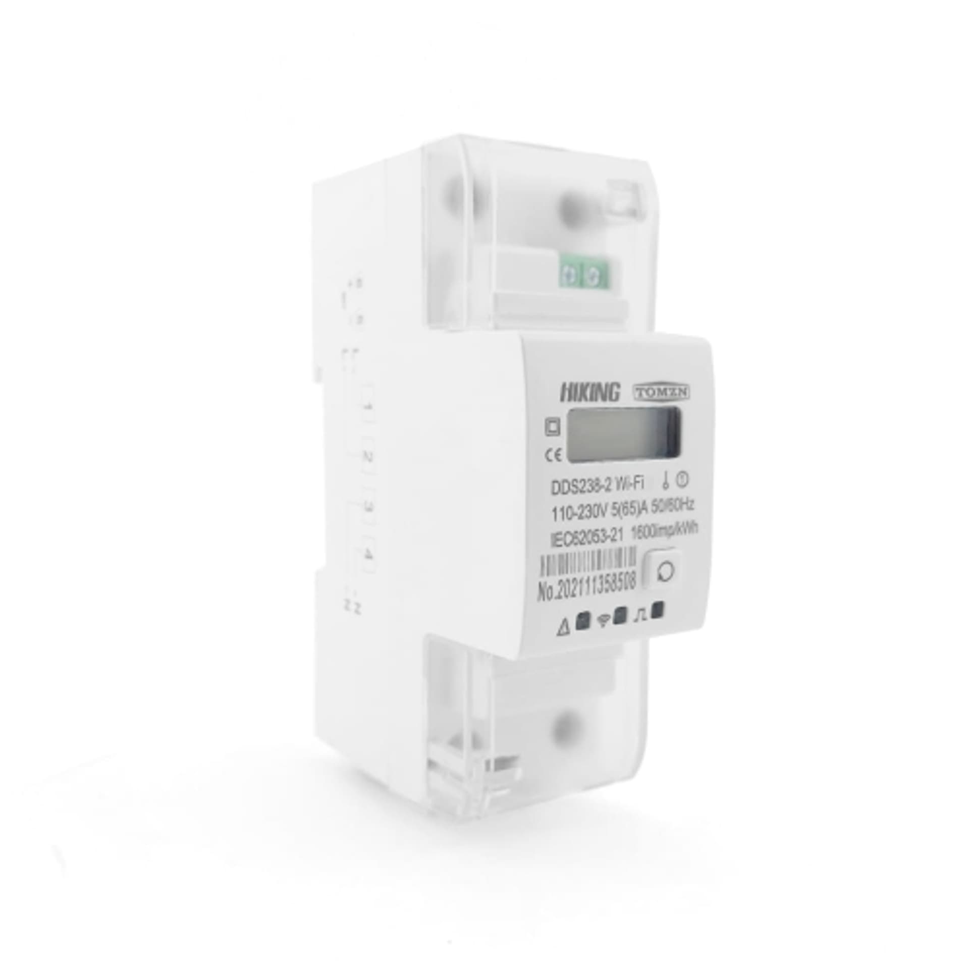 

1 Fazowy Licznik Pomiar Prądu 65A WiFi Tuya LCD
