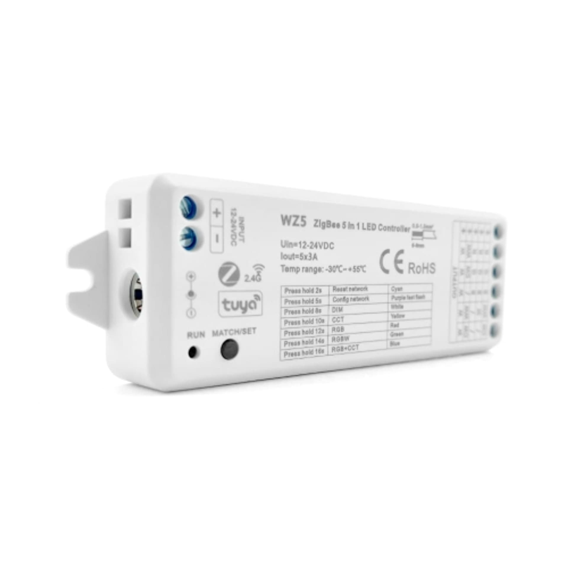 

Sterownik Kontroler LED Tuya ZigBee RF RGB CCT