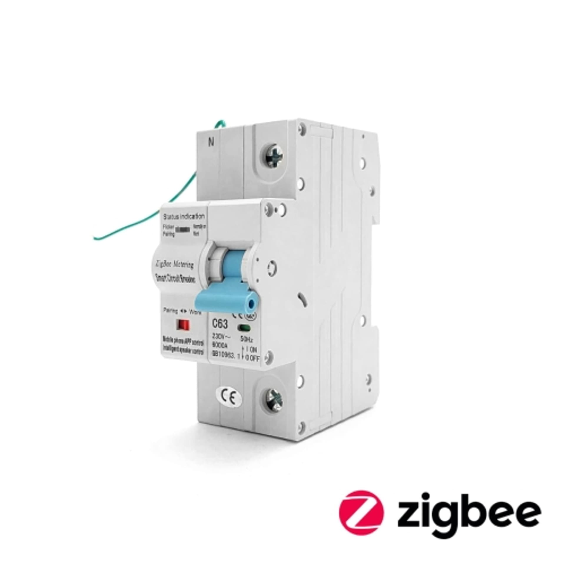 

Bezpiecznik z Pomiarem Zigbee 1P 1 Faza Tuya 1-63A