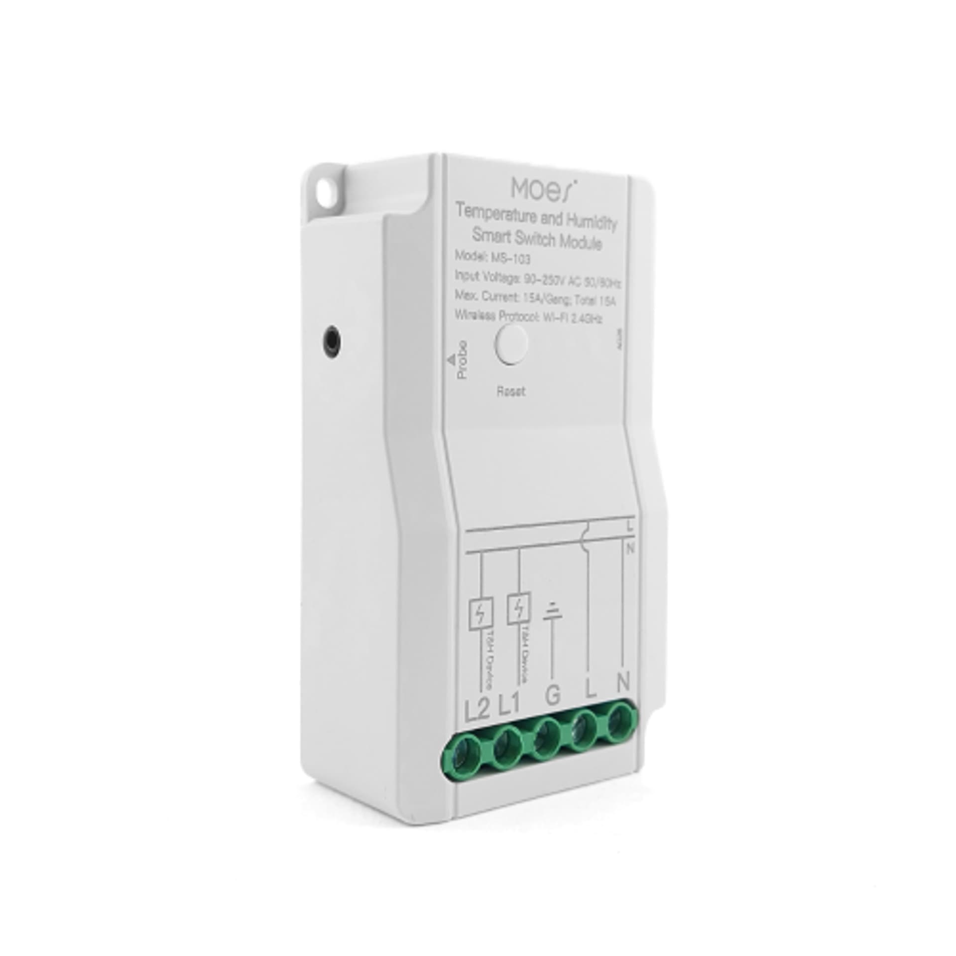 

2 Kanałowy Termostat Przekaźnik Moes MS-103 Sonda