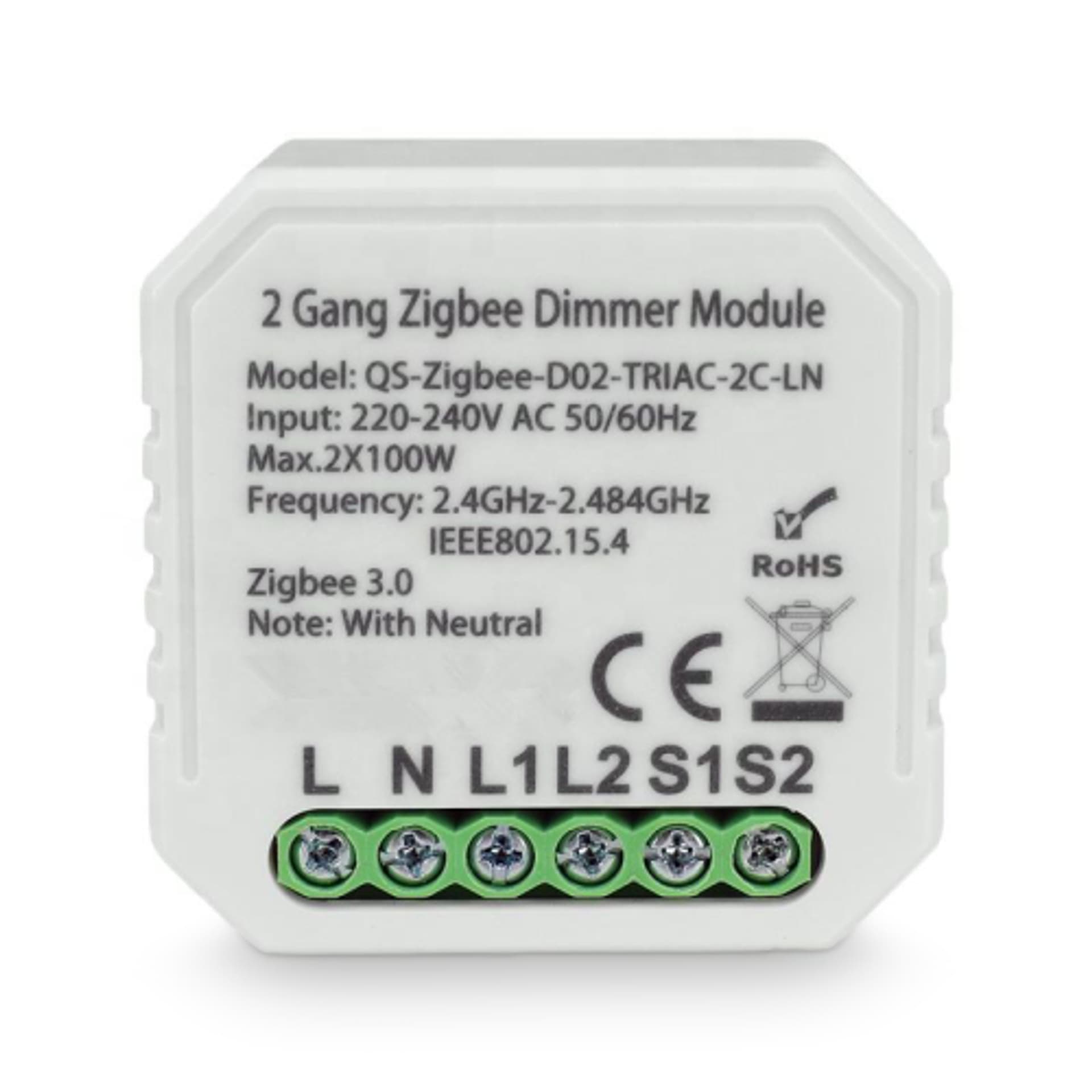 

Ściemniacz Regulator Światła Zigbee Tuya Dopuszkowy