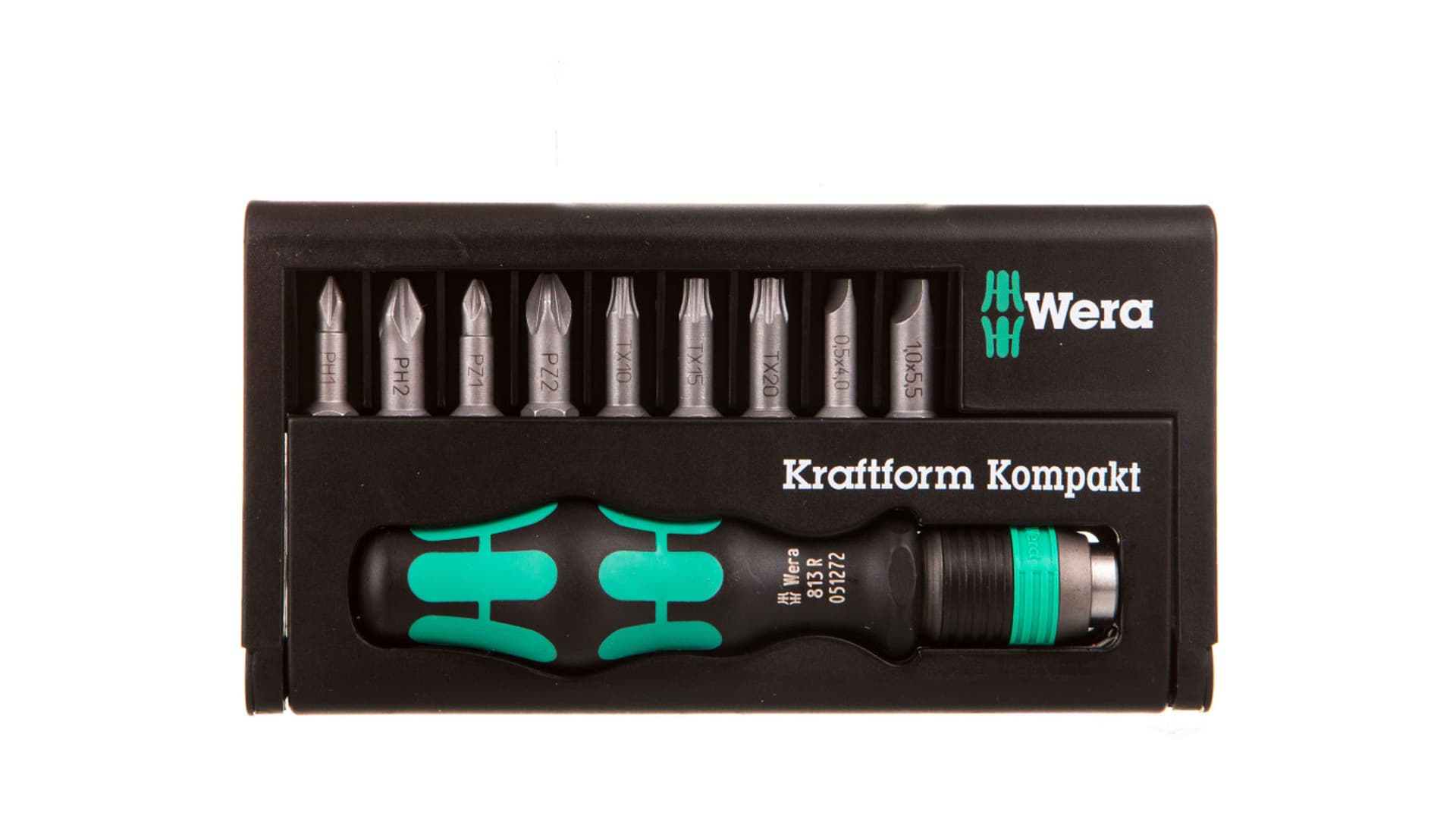 

Zestaw bitów z wymienną rękojeścią Kraftform Kompakt 10 5056653001 824605