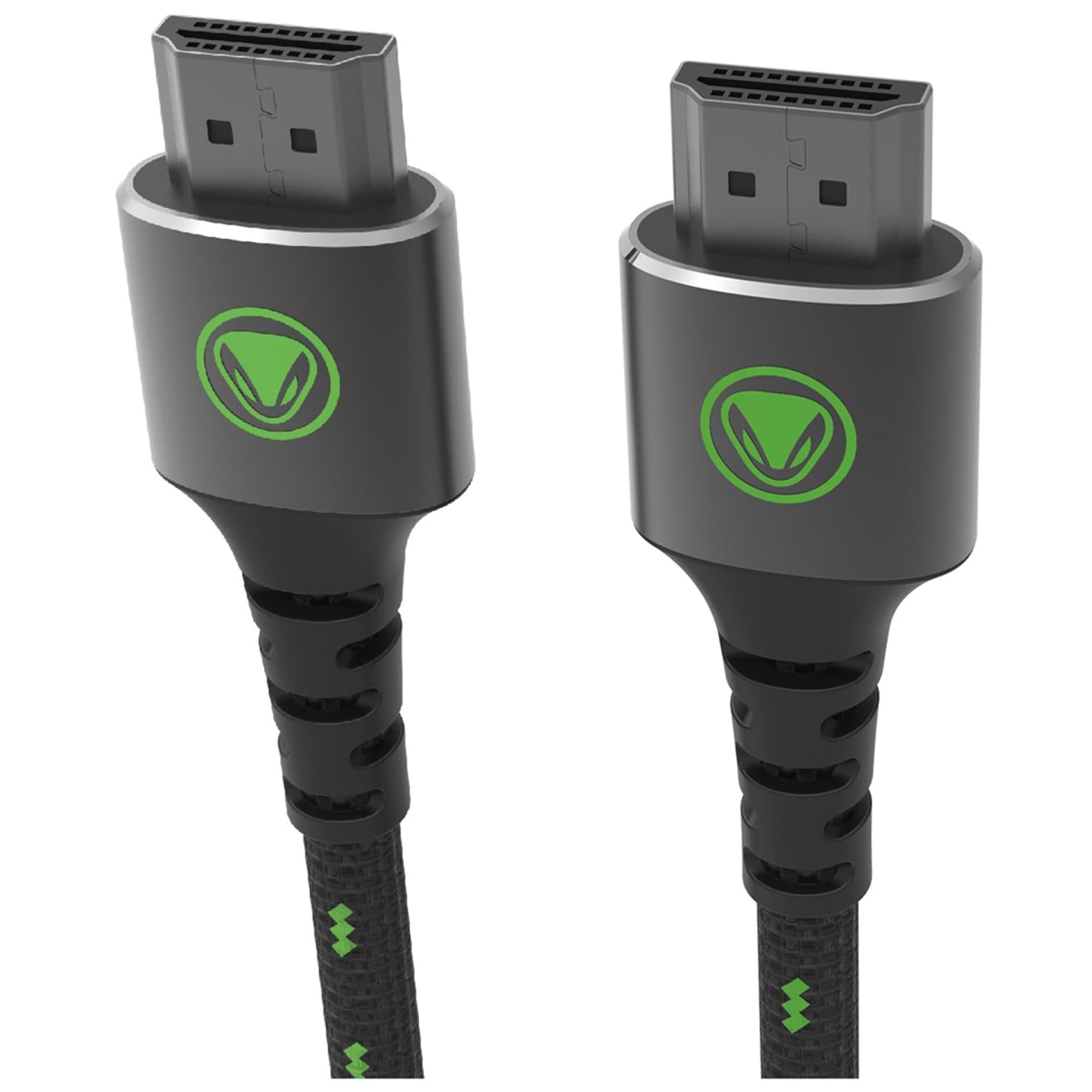 

Snakebyte Kabel HDMI 2.1 – HDMI 2.1 Dwumetrowy 4K/8K Czarno zielony