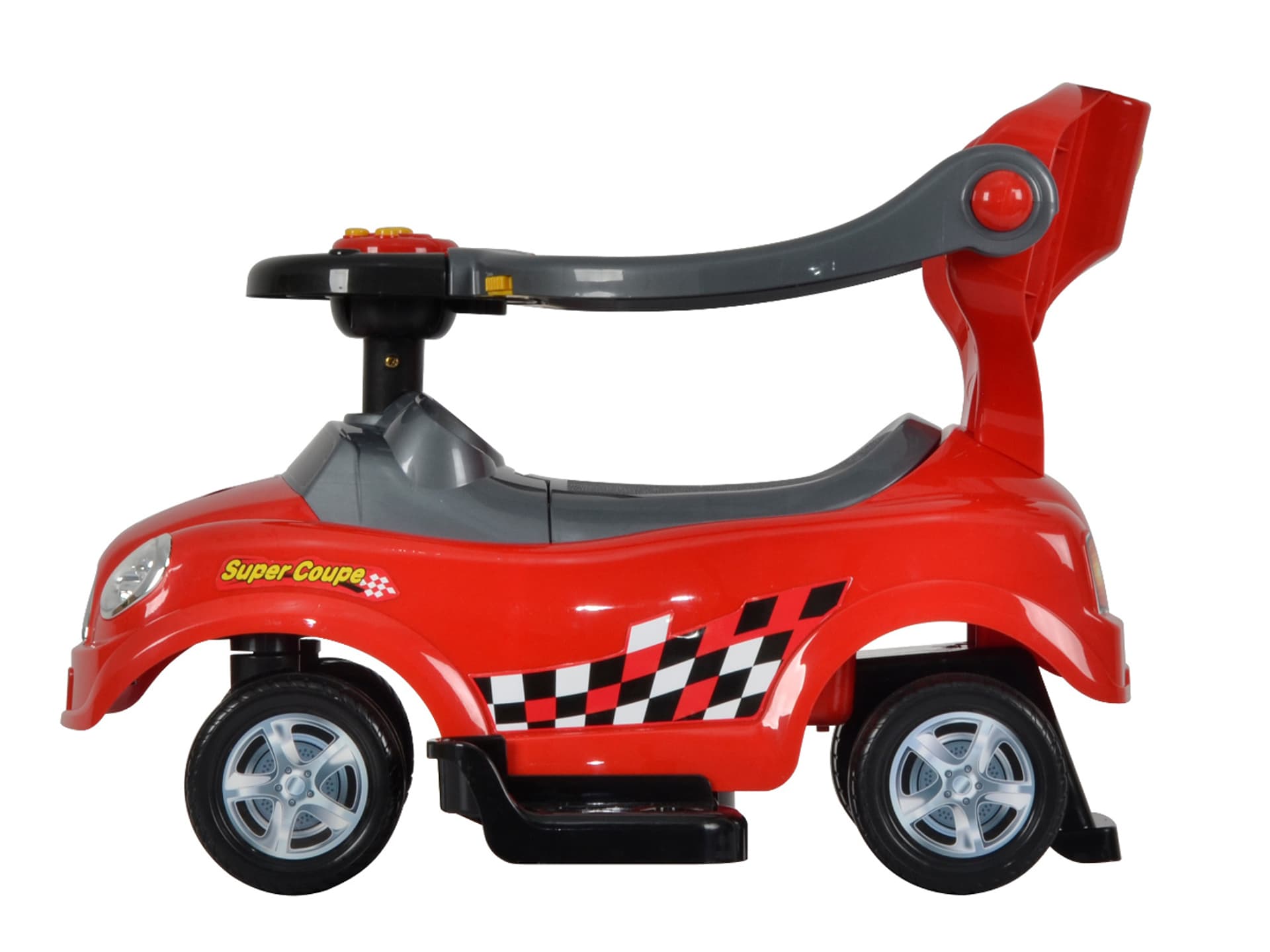 

Jeździk chodzik pchacz Czerwony ECOTOYS