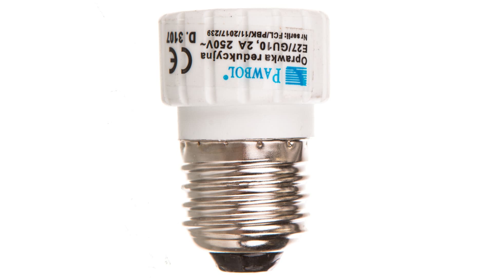 

Redukcja E27 na GU10 D.3107