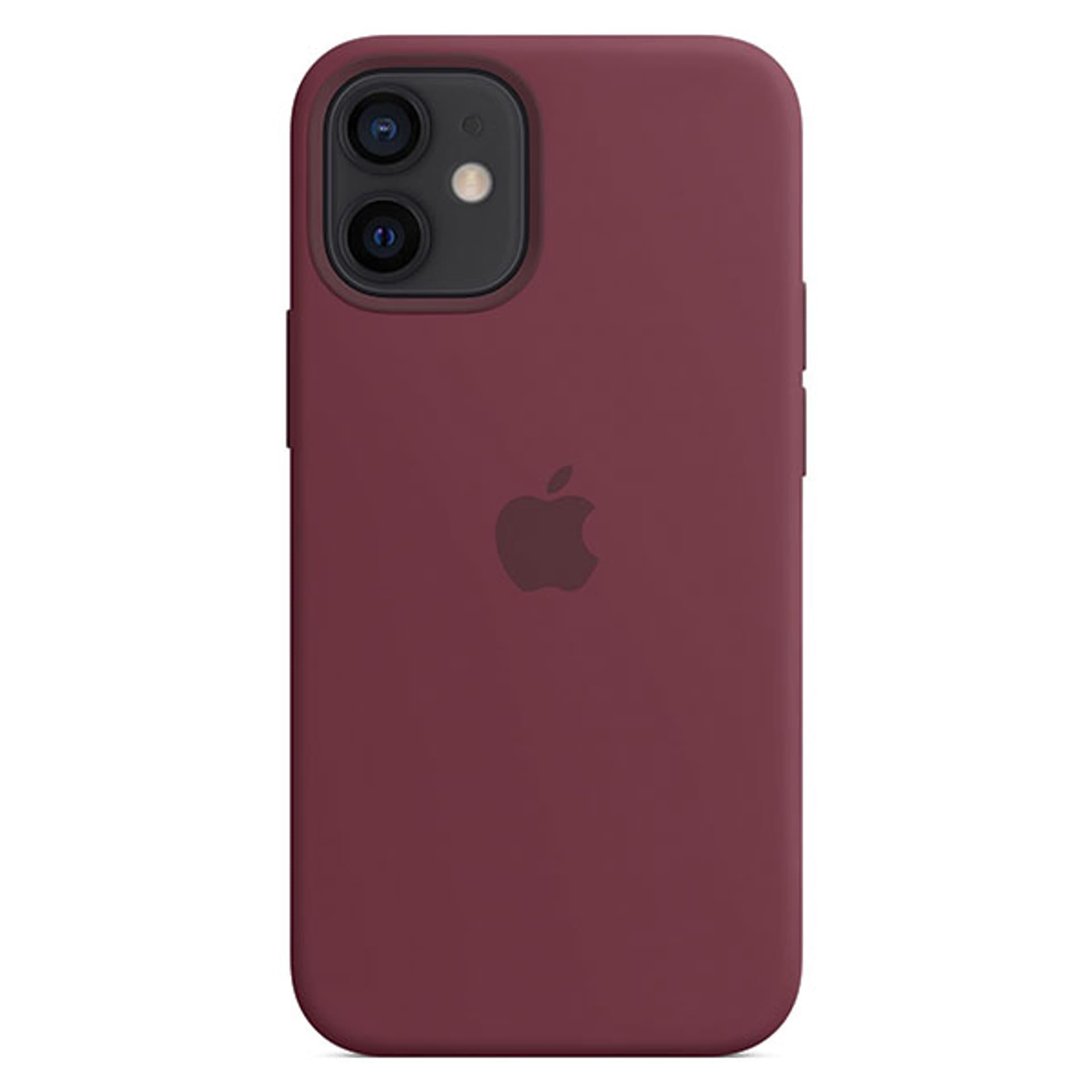 

Etui Apple MHKQ3ZM/A iPhone 12 mini 5,4" MagSafe fioletowy/plum Silicone Case