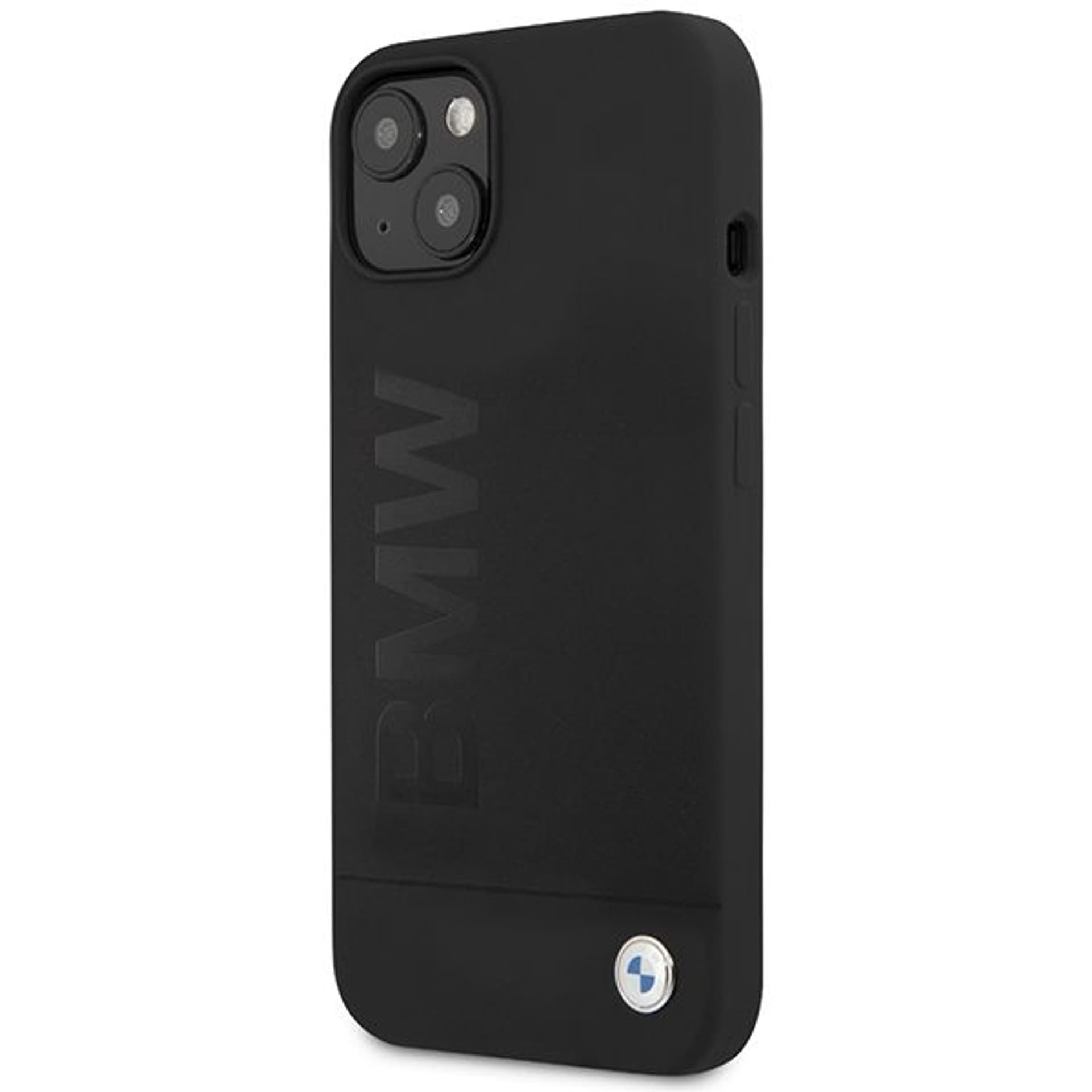 

Etui BMW BMHCP13MSLBLBK iPhone 13 6.1" czarny/black hardcase Silicone Signature Logo