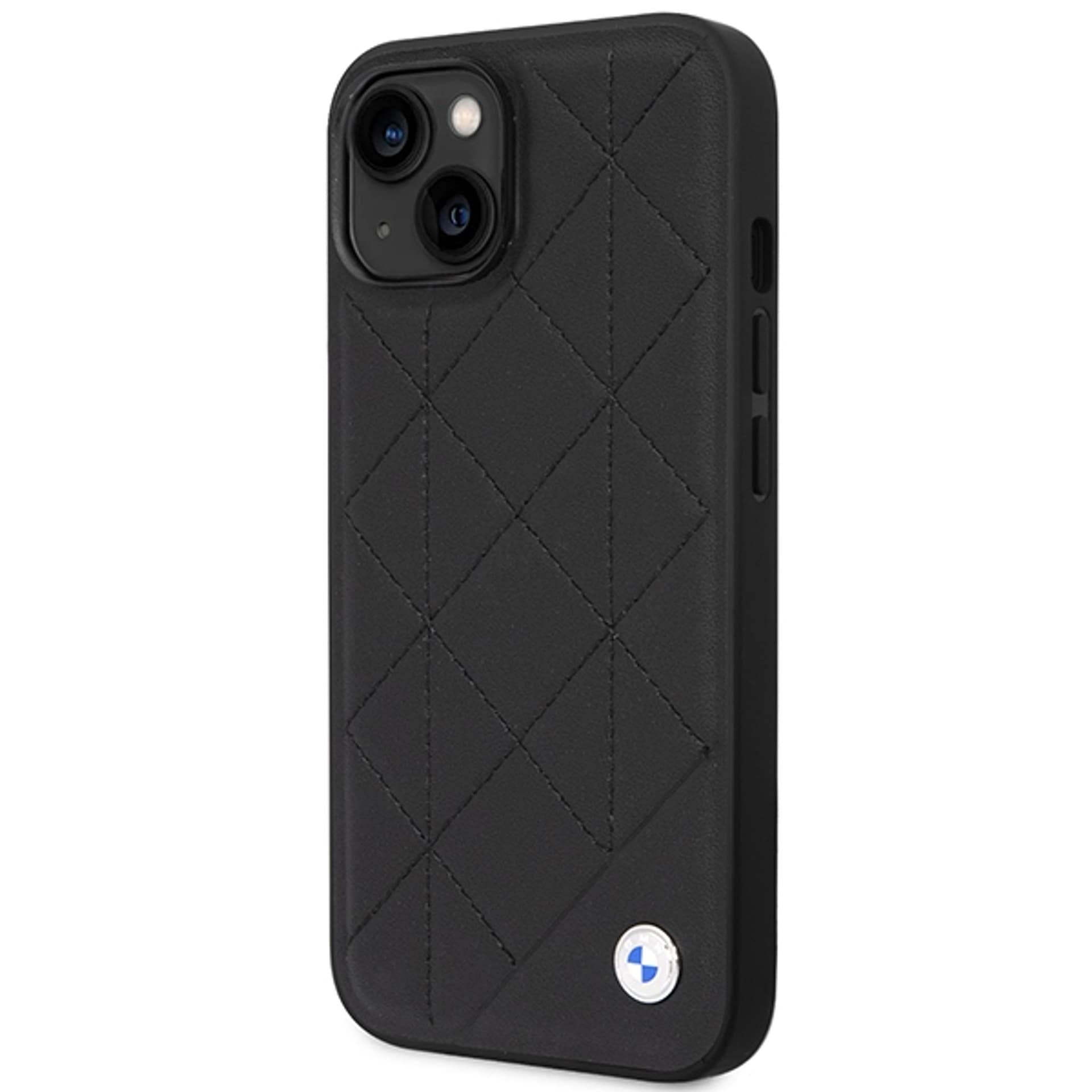 

Etui BMW BMHCP14S22RQDK iPhone 14 6.1" czarny/black Leather Quilted