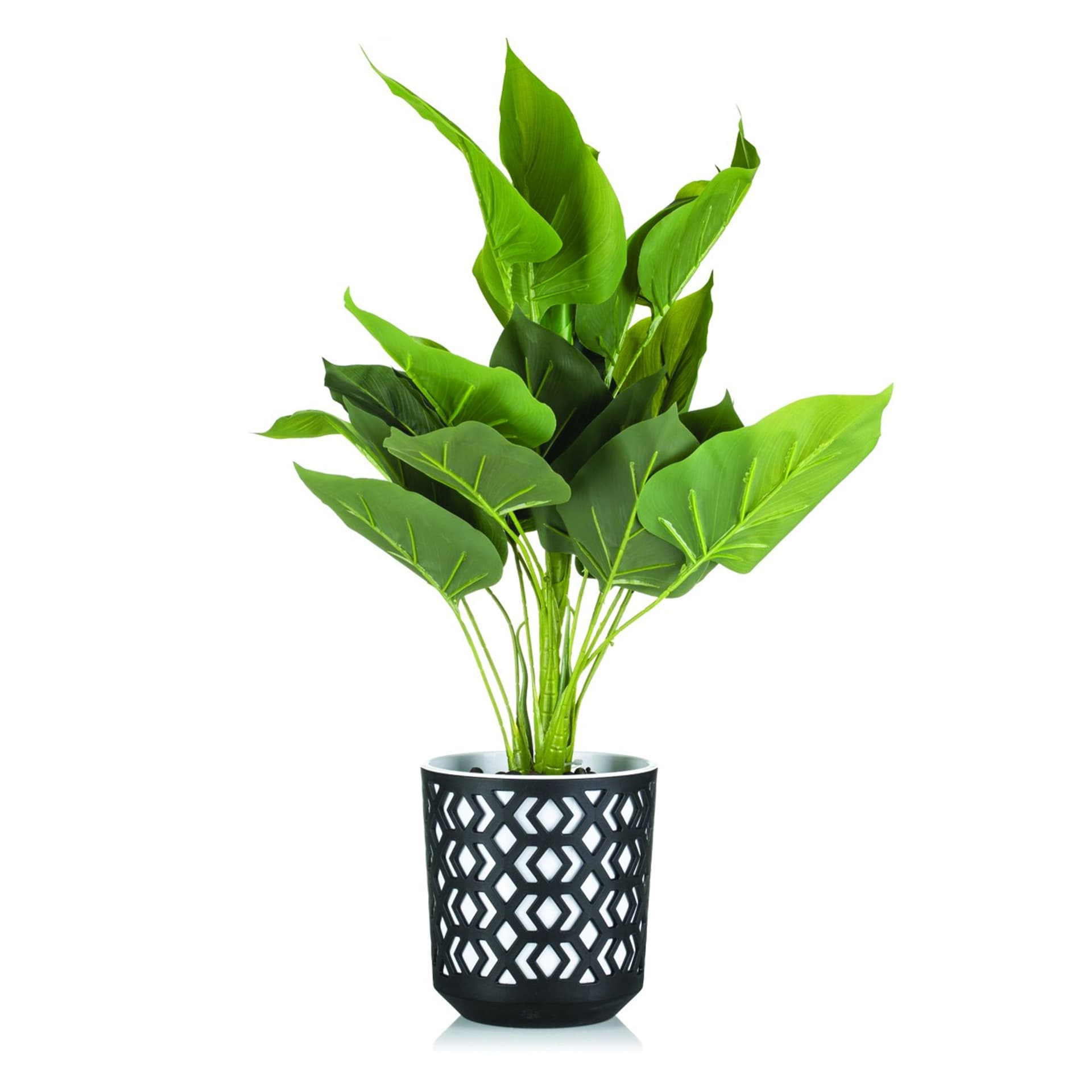 

Donica Etnic biało-czarna 25xh27 cm