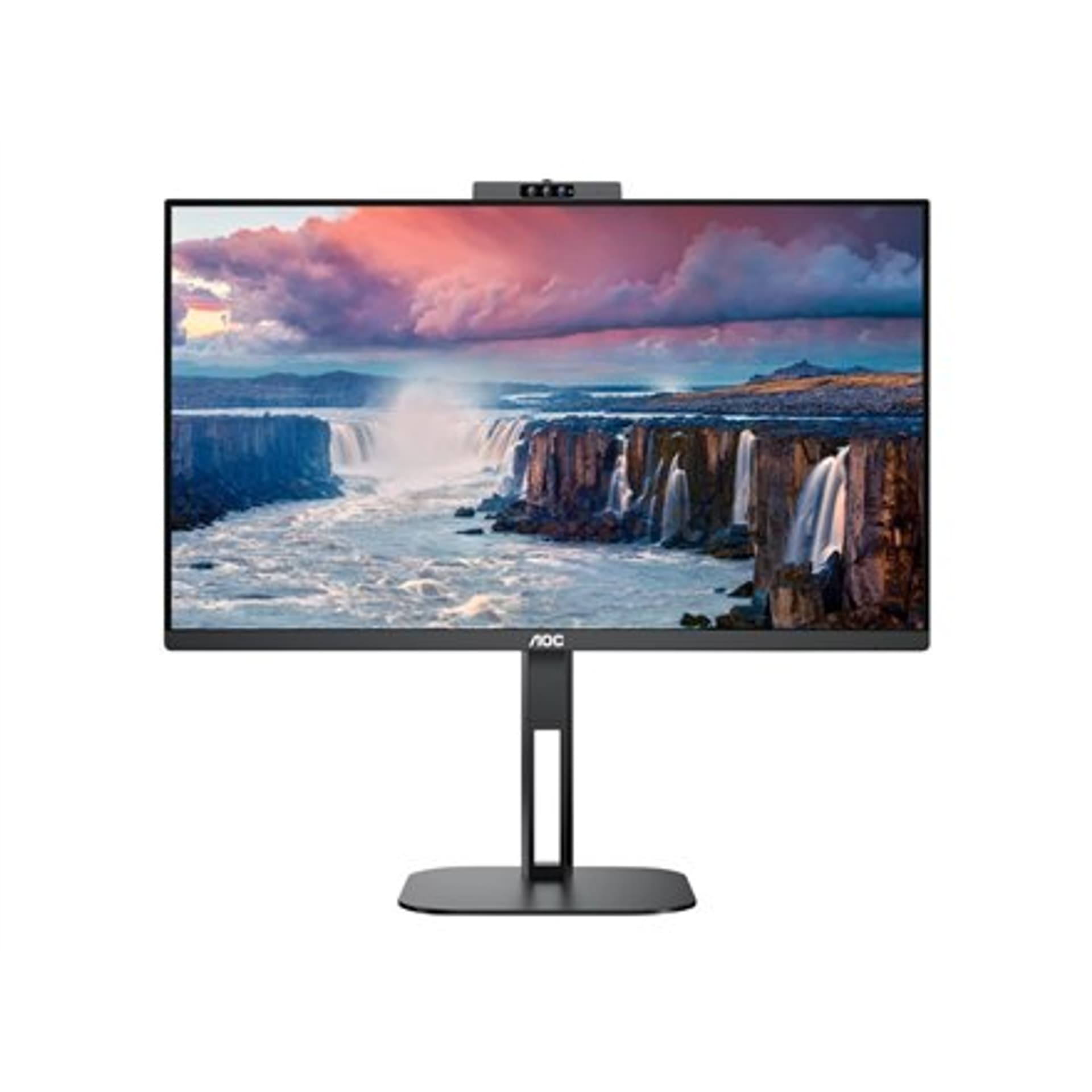 

AOC Monitor USB-C z kamerą internetową 24V5CW/BK 23,8", IPS, FHD, 1920 x 1080, 16:9, 1 ms, 300 cd/m², Czarny, Liczba portów HDMI